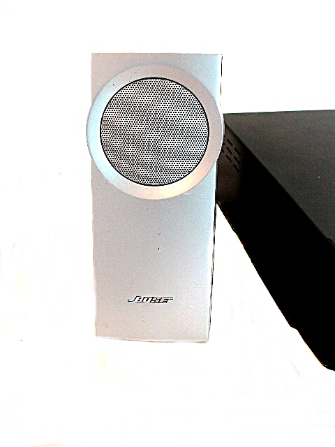 Philips Magnavox 4-Head VHS Player and Two Bose Shelf Speakers