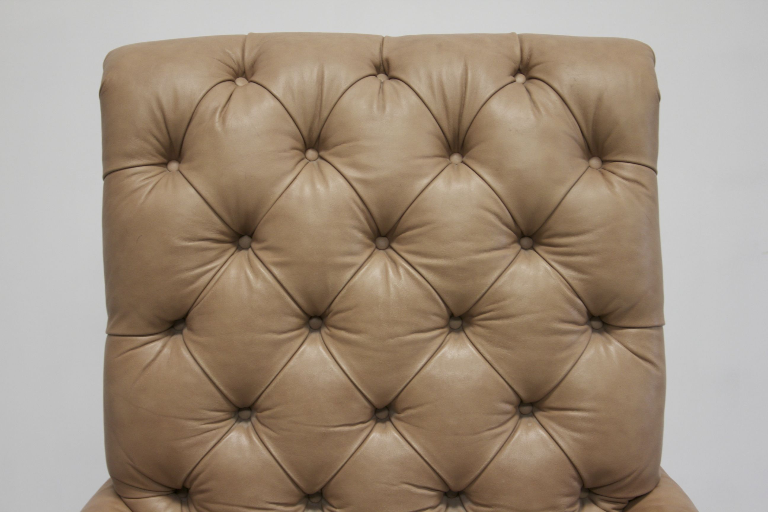  Tufted Leather Desk Chair