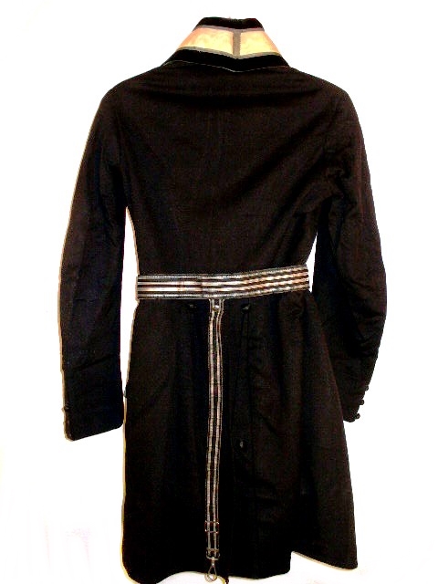 Vintage Masonic Knights Templar Military Uniform with Sash and Sword Belt