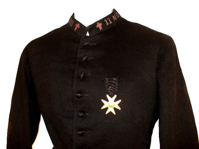 Vintage Masonic Knights Templar Military Uniform with Sash and Sword Belt