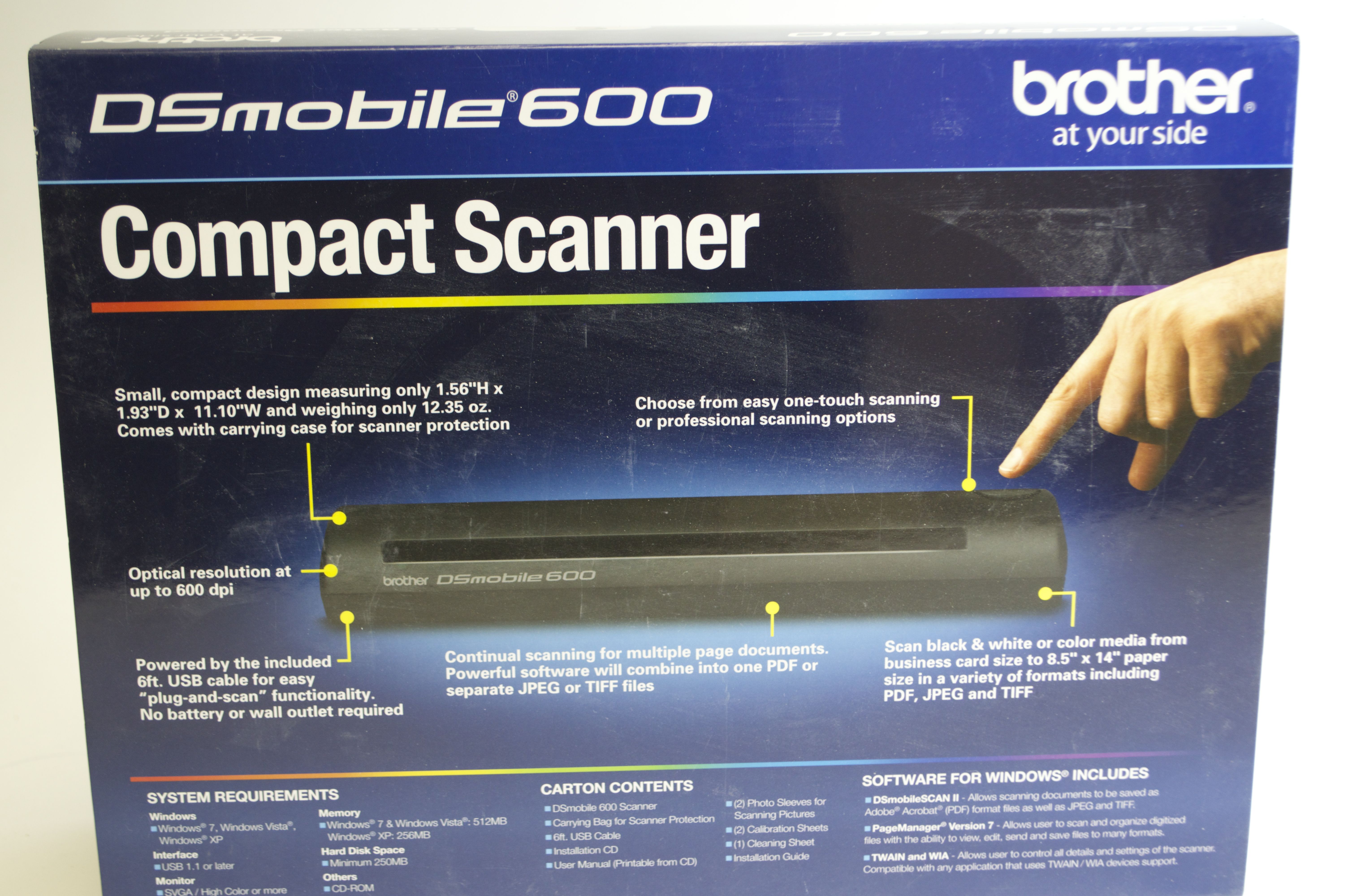 Brother Compact Scanner DS Mobile 600 (New in Original Box)