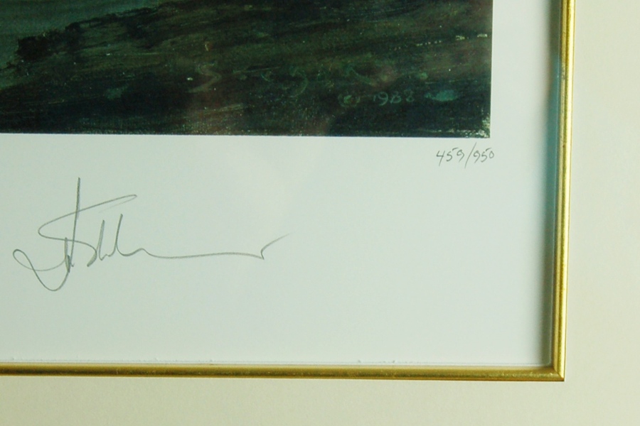 Rare Signed and Numbered John Stobart Print 