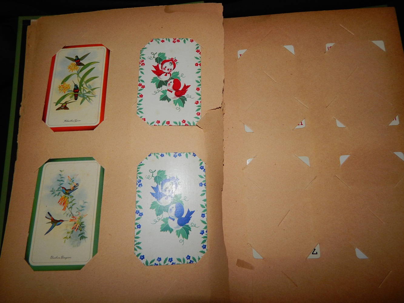 Vintage Card Book and Bridge Items