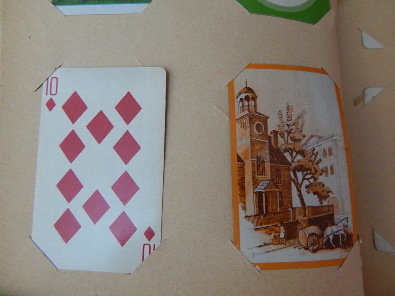 Vintage Card Book and Bridge Items