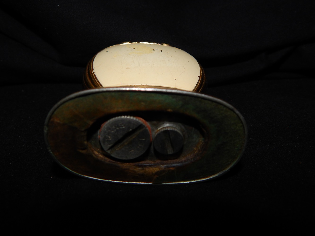 Evans Cigarette Lighter and Ash Receiver