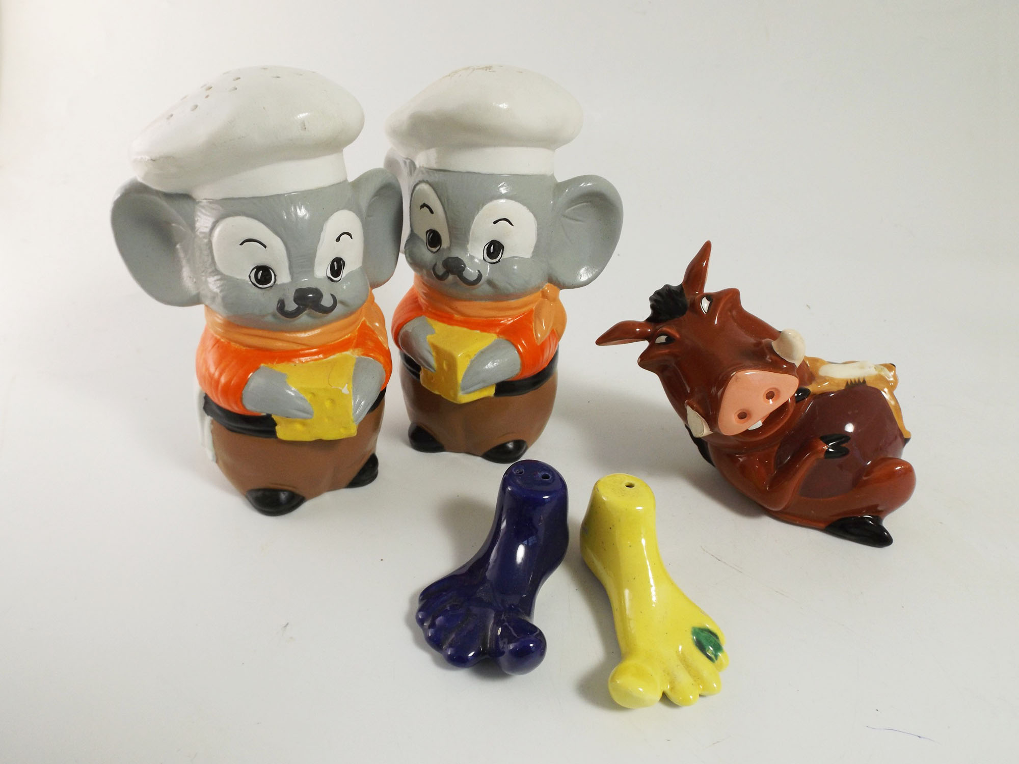 Vintage Novelty Salt and Pepper Shakers