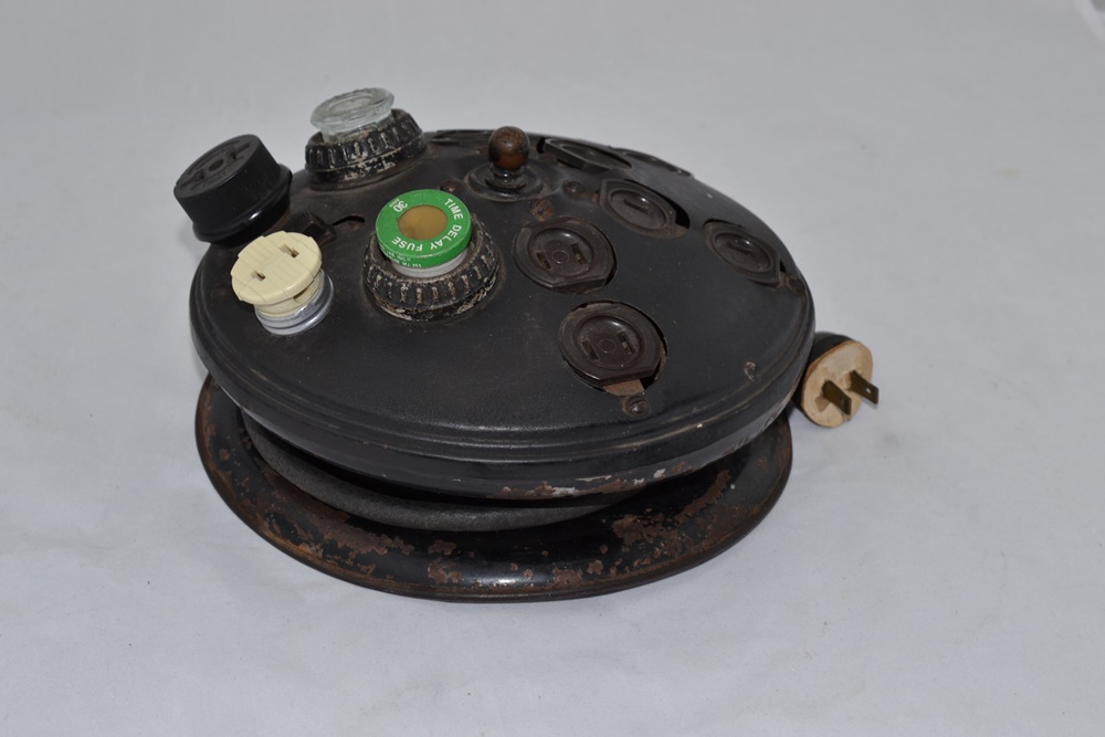 Vintage Hubbel Electric Extension Outlet, Circa 1925