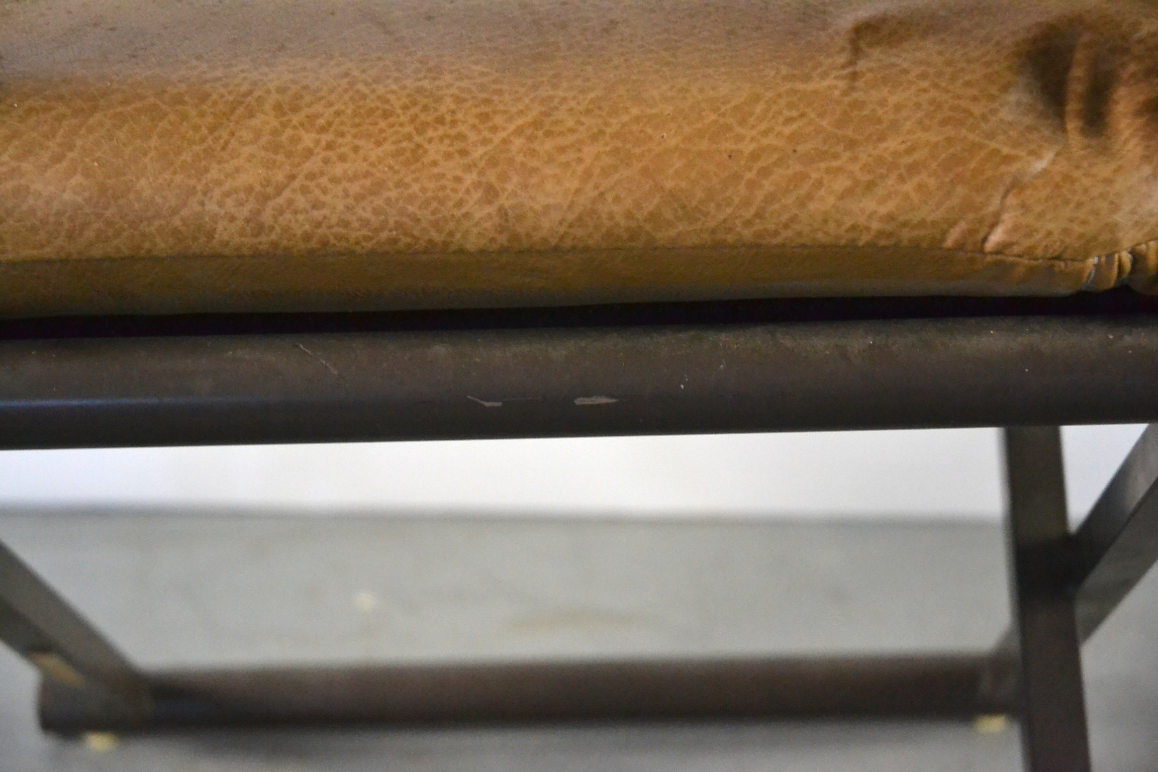 Mid-Century Modern Leather Directors Chairs