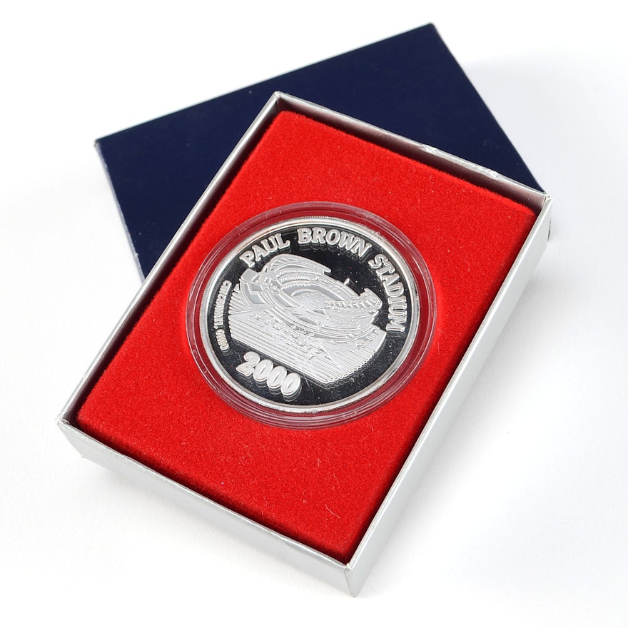 2000 Cincinnati Commemorative One Ounce .999 Pure Silver Coin