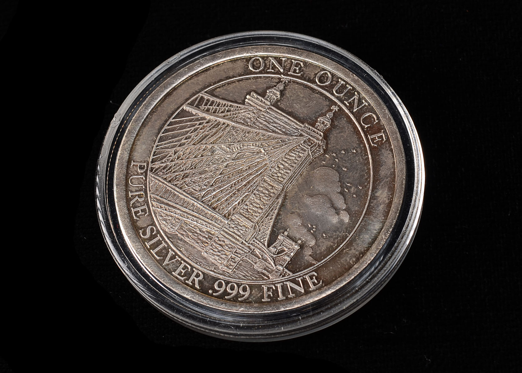 1988 Cincinnati Bicentennial One Ounce .999 Pure Silver Coin