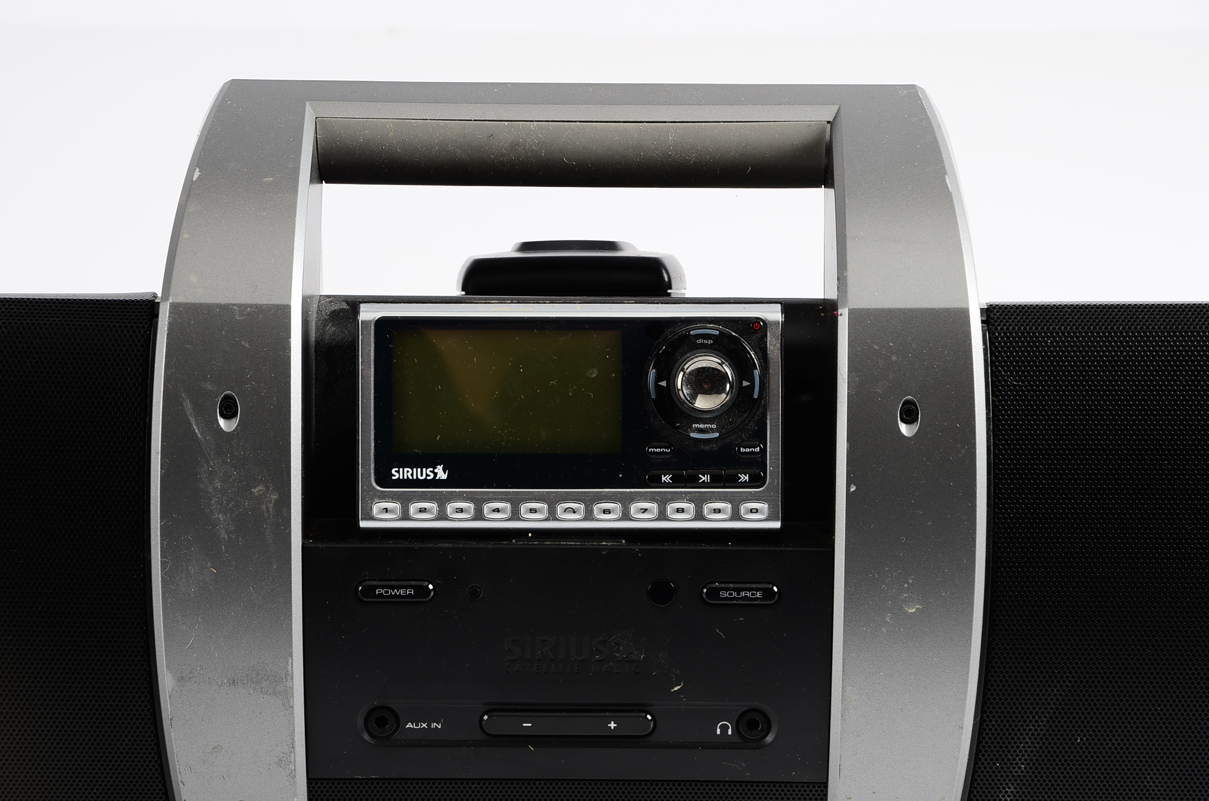 XBox Gaming System and Sirius Satelite Radio with SUBX1 Boombox 