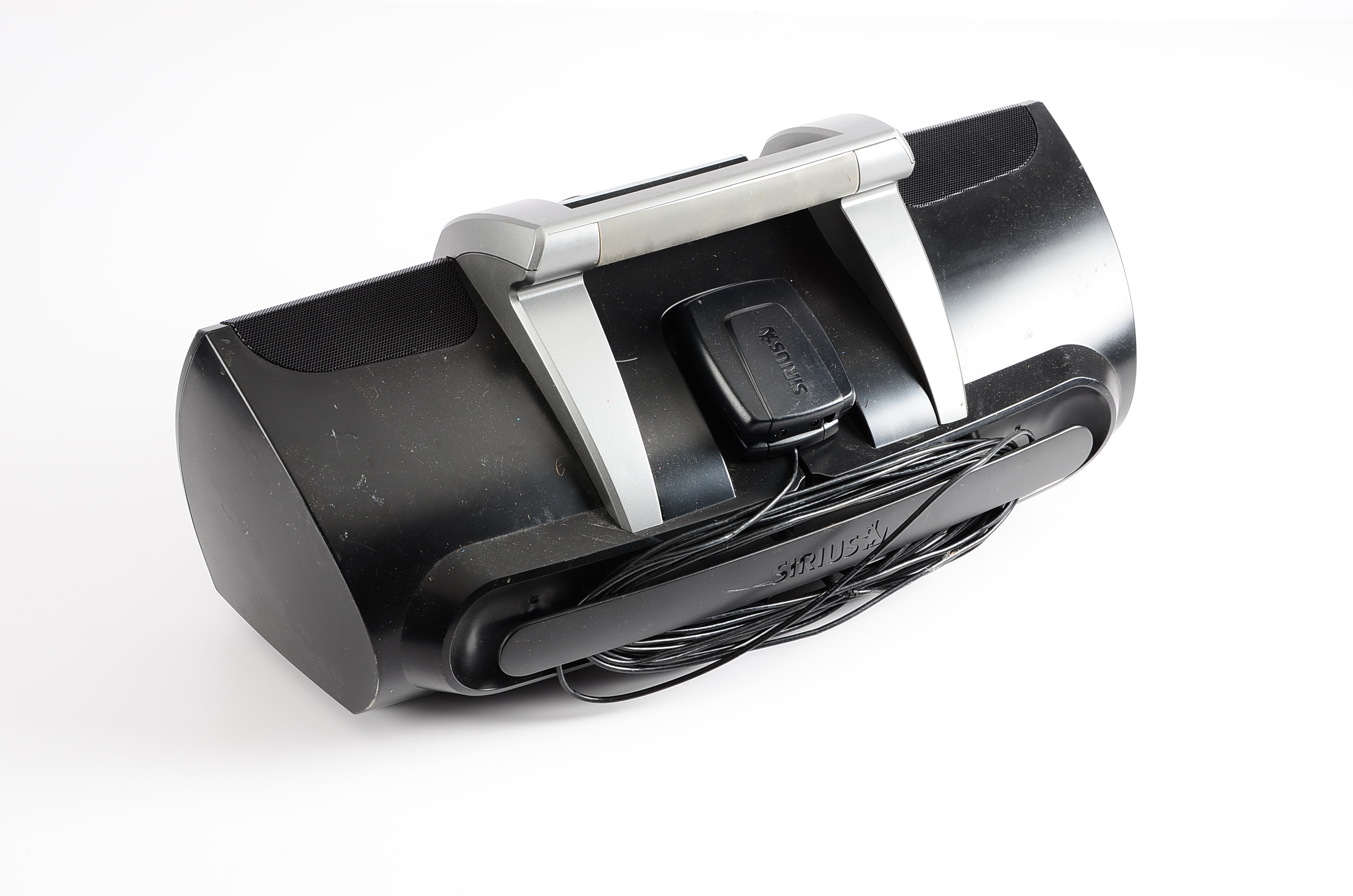 XBox Gaming System and Sirius Satelite Radio with SUBX1 Boombox 