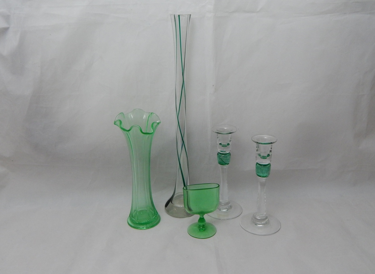 Collection of Pressed and Hand-Blown Glass