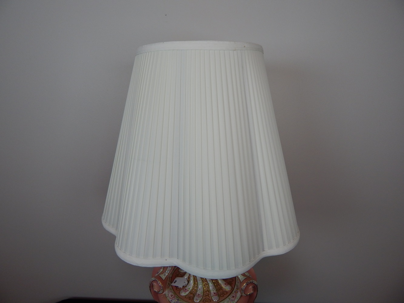 Vintage Capodimonte Style Lamp