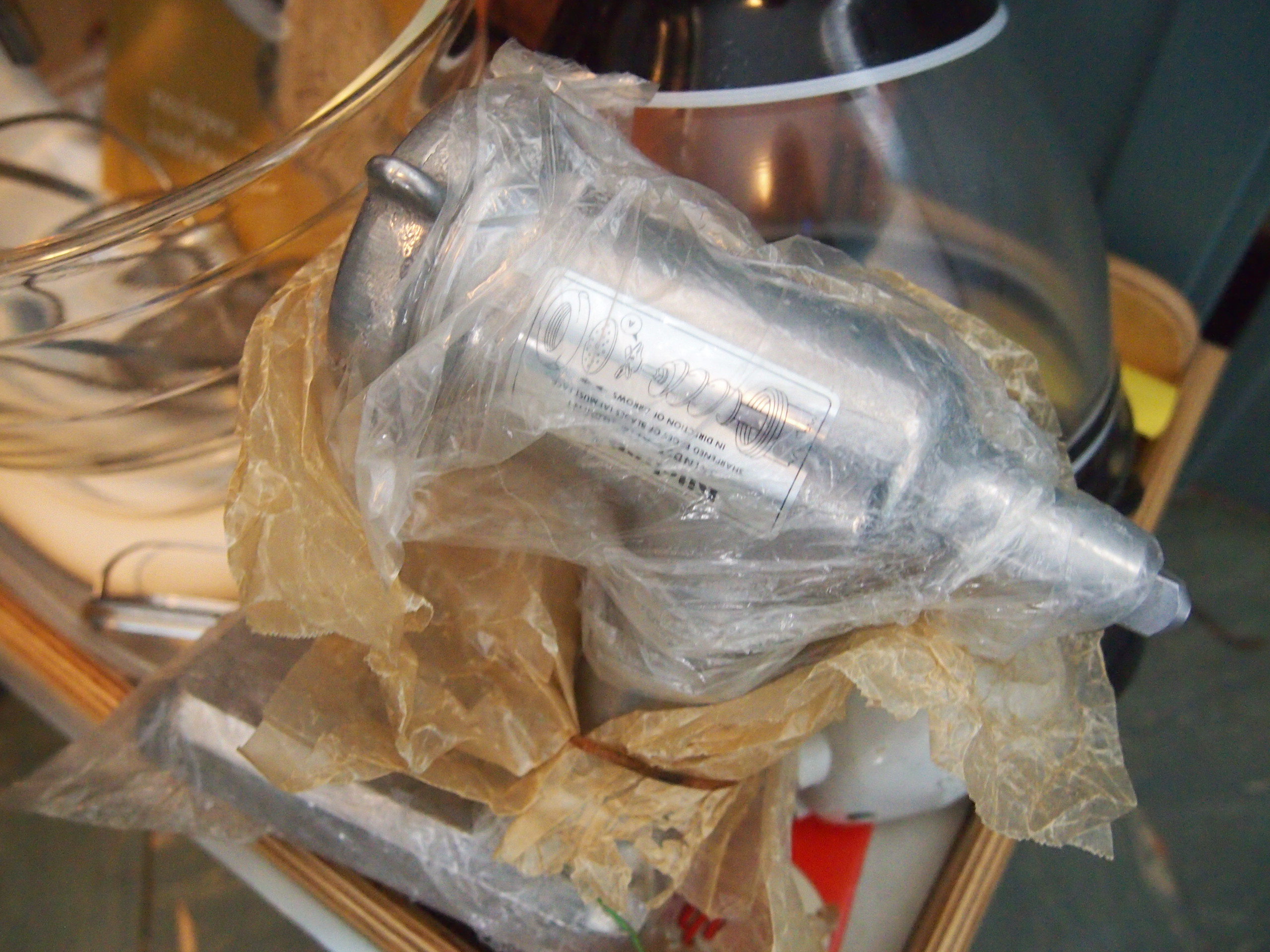 Vintage Kitchen Aid Stand Mixer and Sunbeam Hand Mixer