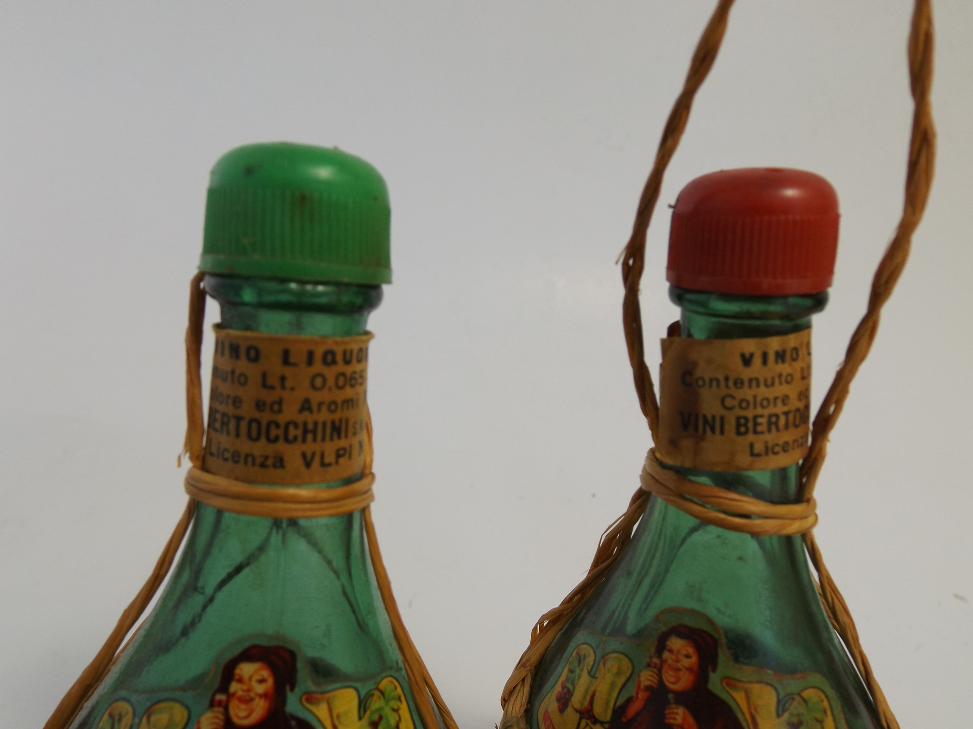 Vintage Schlitz Shakers and Italian Vino Shakers