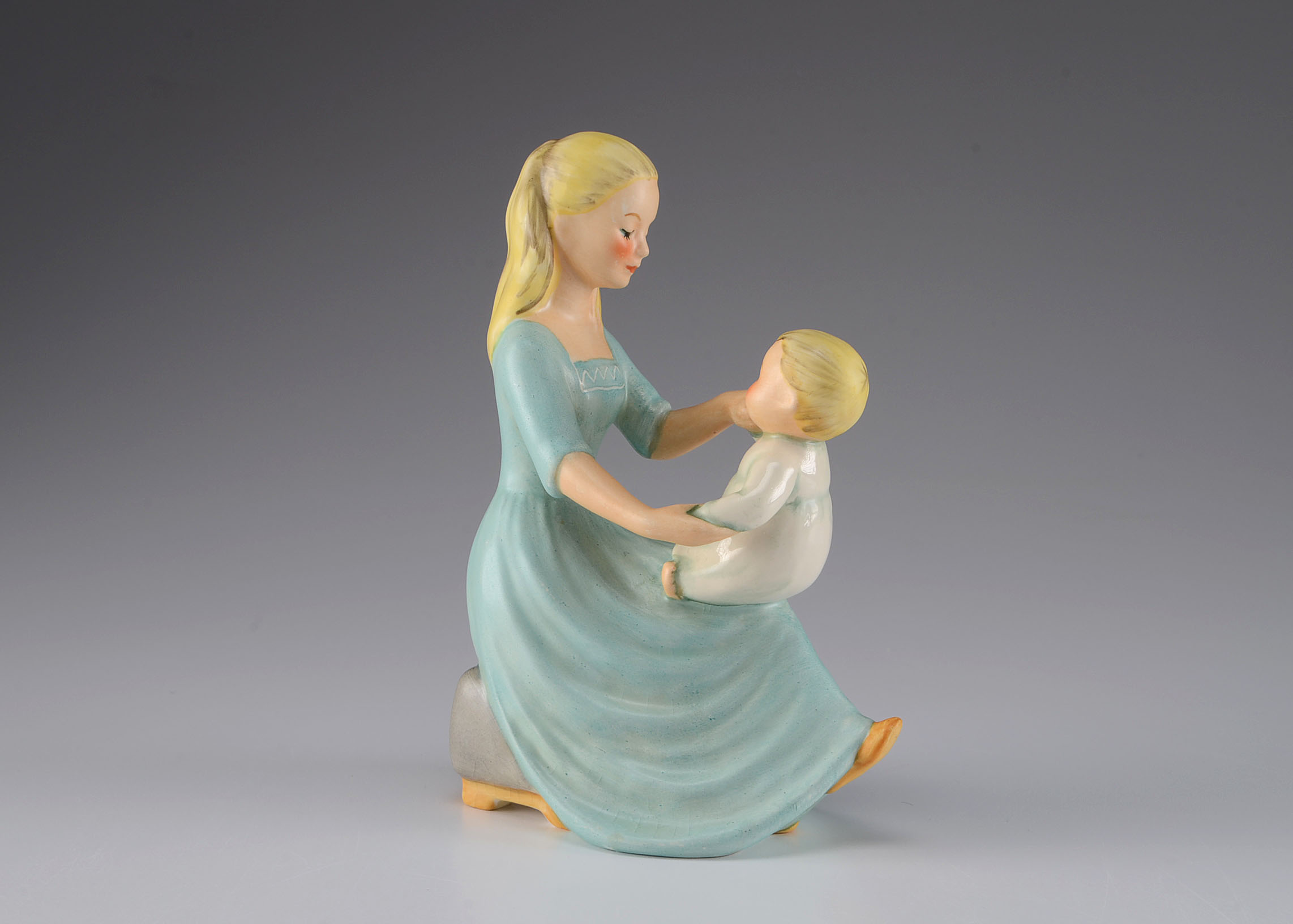 Pair of Modern Goebel Figures