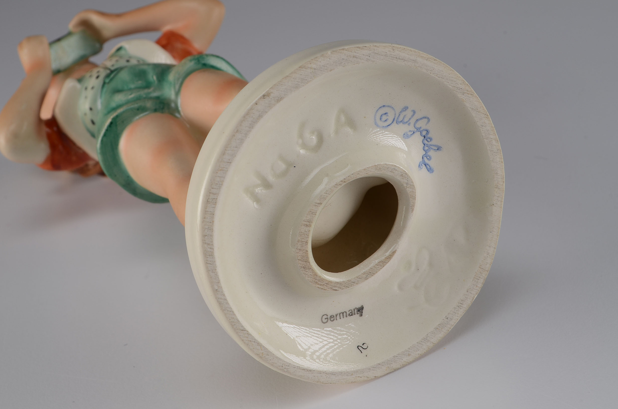 Pair of Modern Goebel Figures