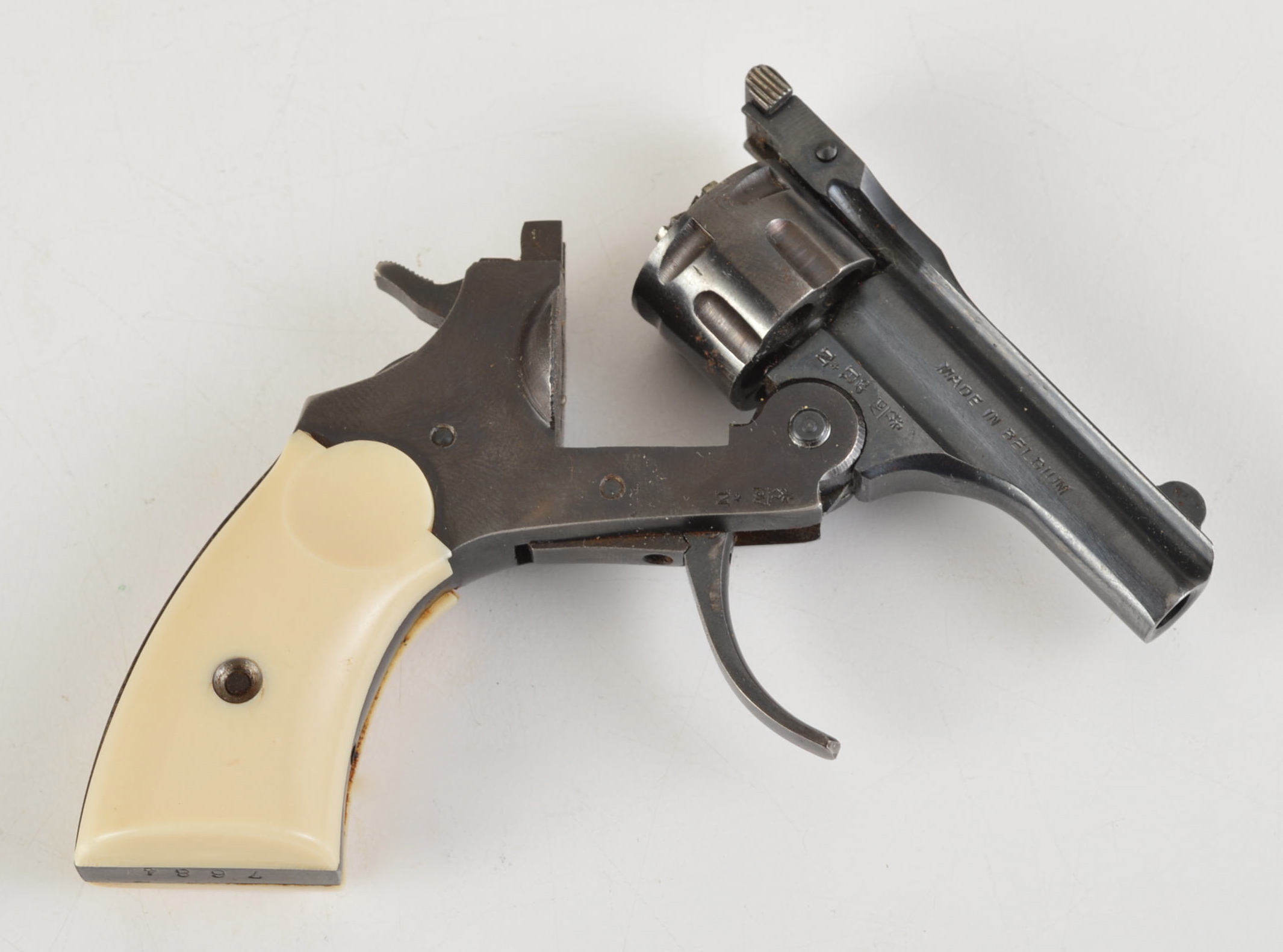 Small .22 Caliber Short Six Shot Top Break Revolver