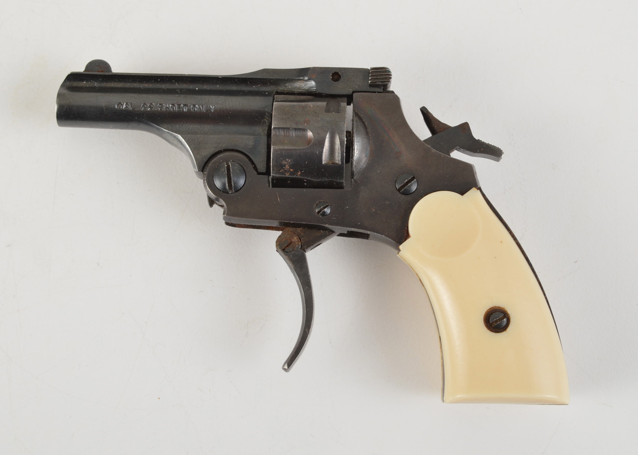 Small .22 Caliber Short Six Shot Top Break Revolver