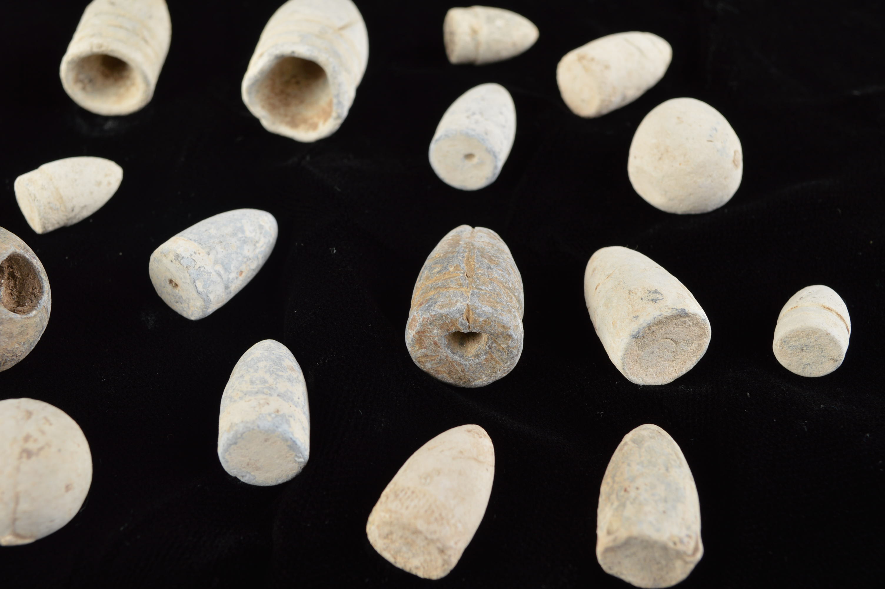 A Group of 22 Different Civil War Era Dug up Bullets and Musket Balls