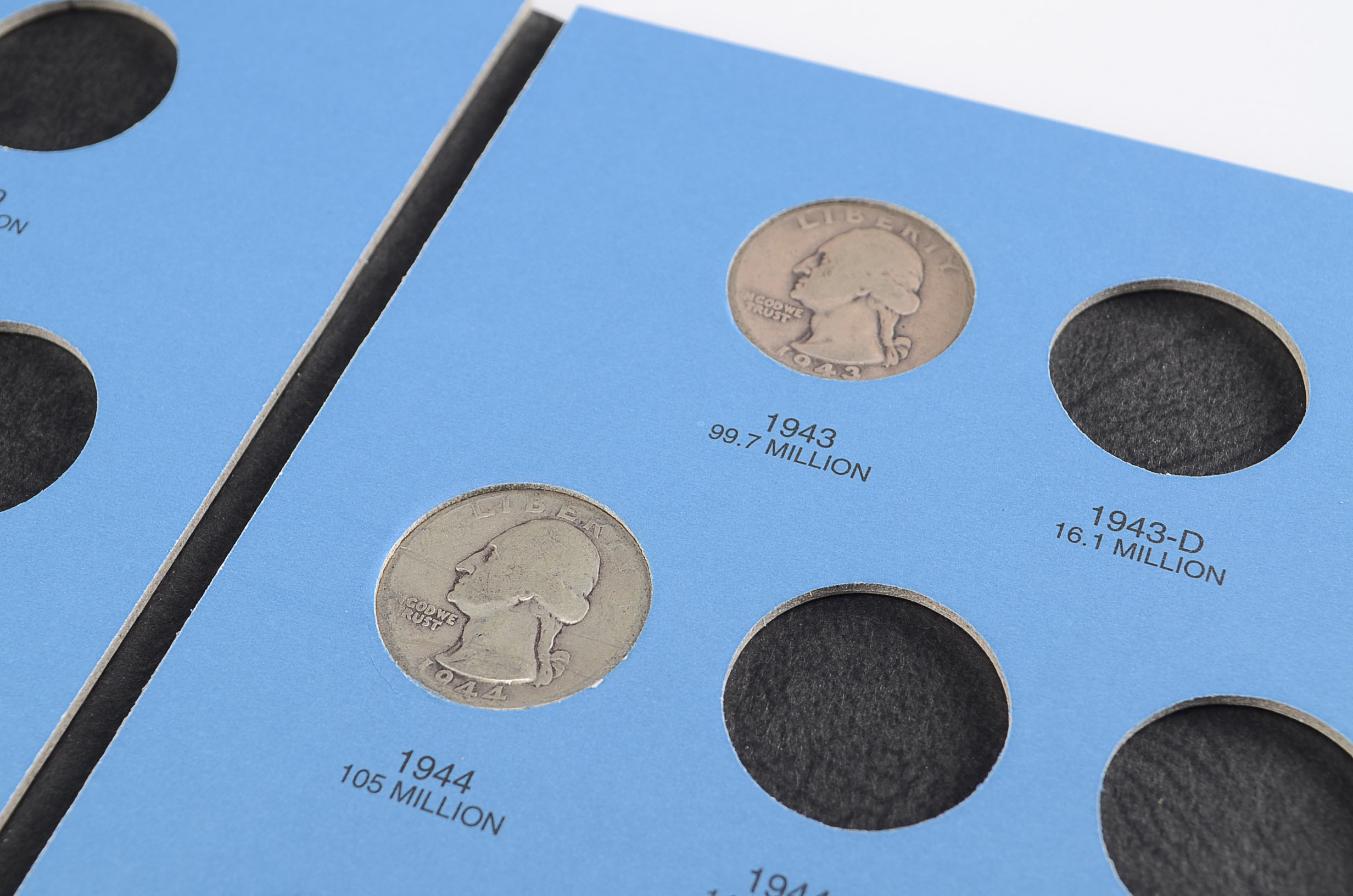 Group of 78 Washington Quarters