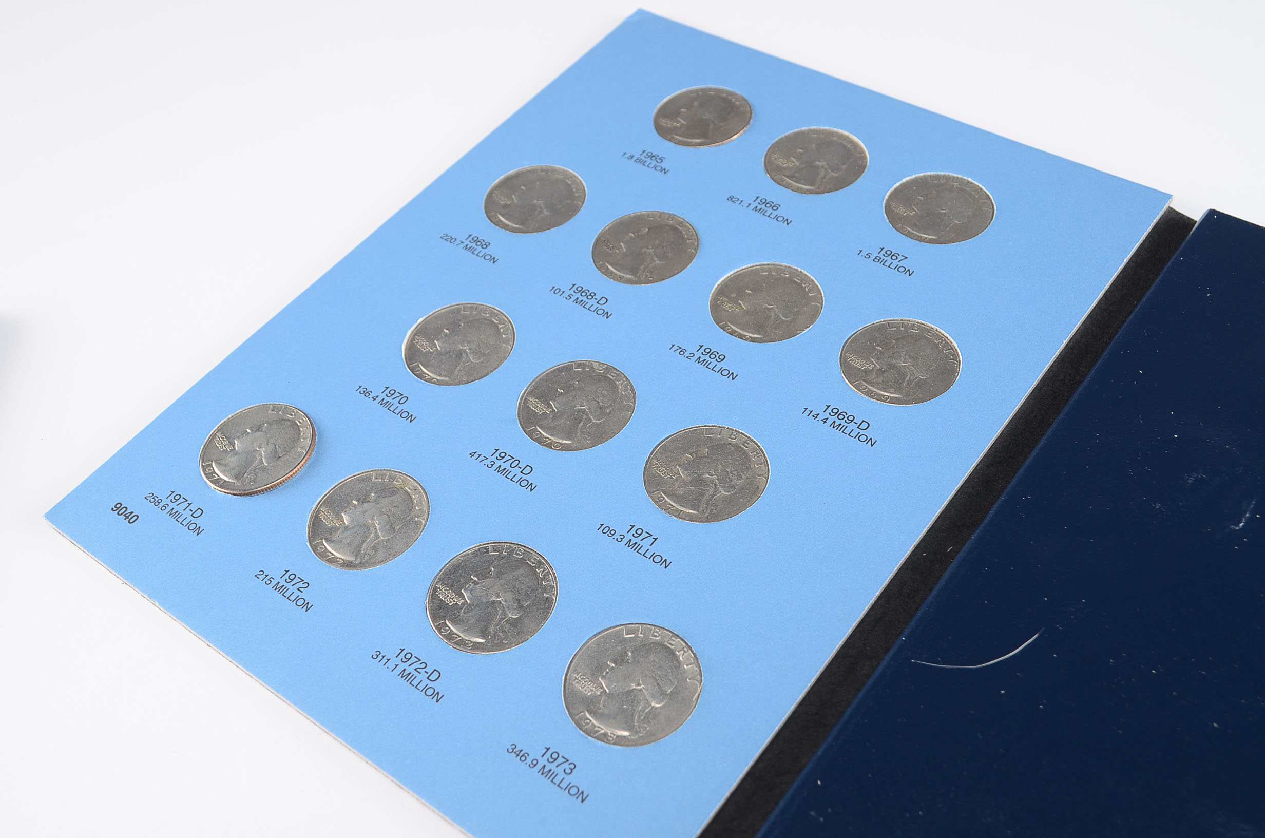 Group of 78 Washington Quarters