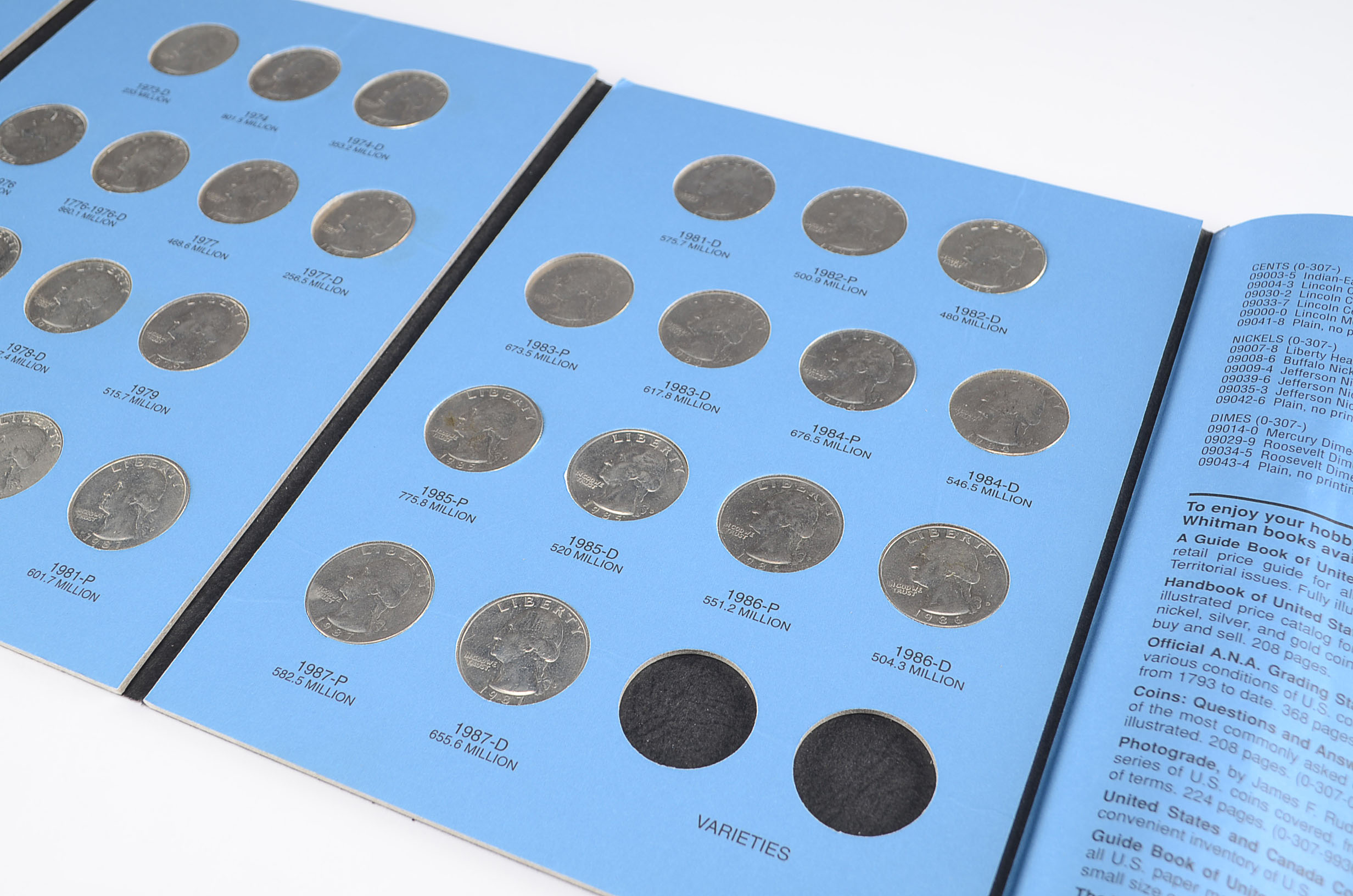 Group of 78 Washington Quarters