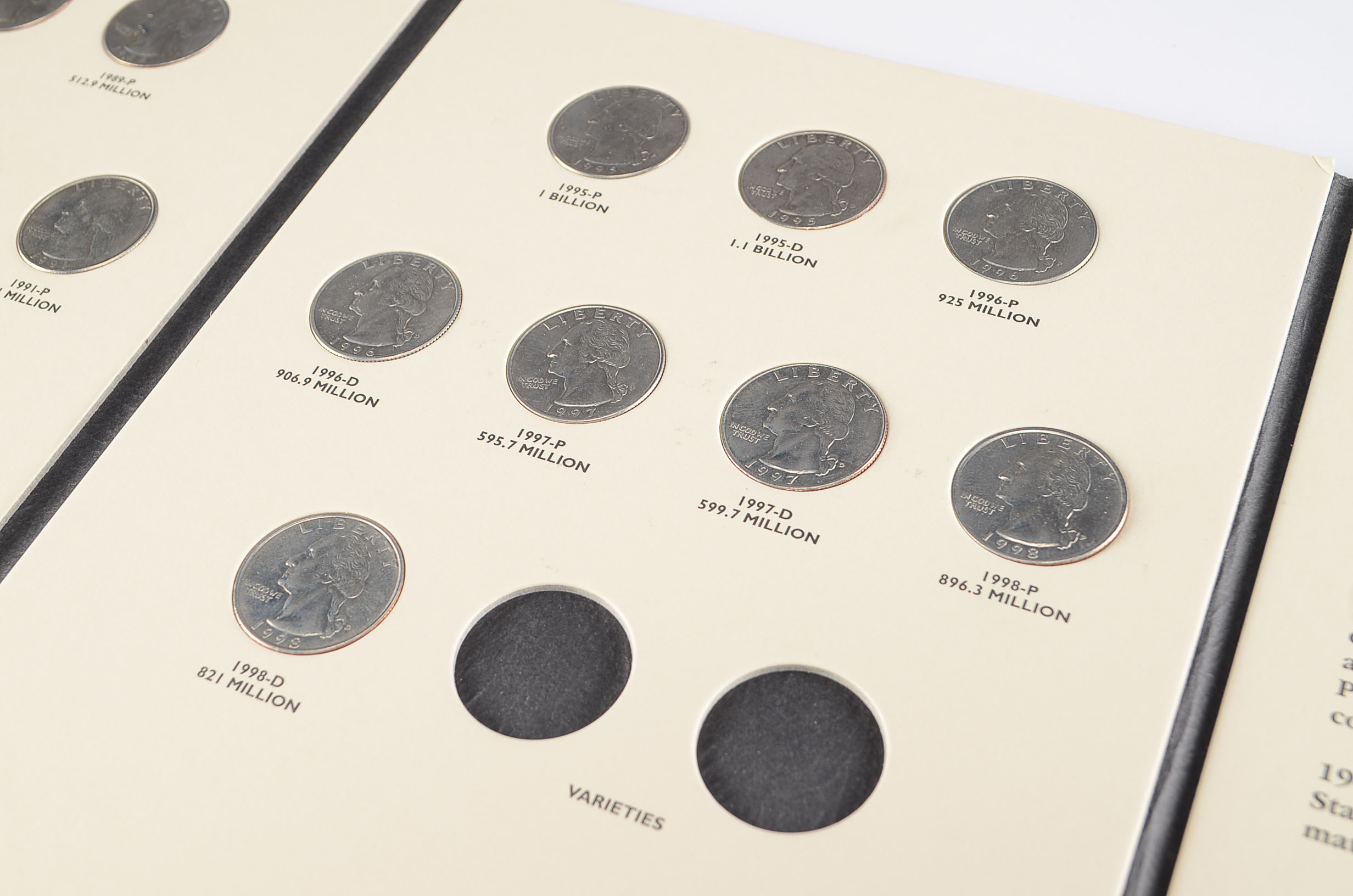 Group of 78 Washington Quarters