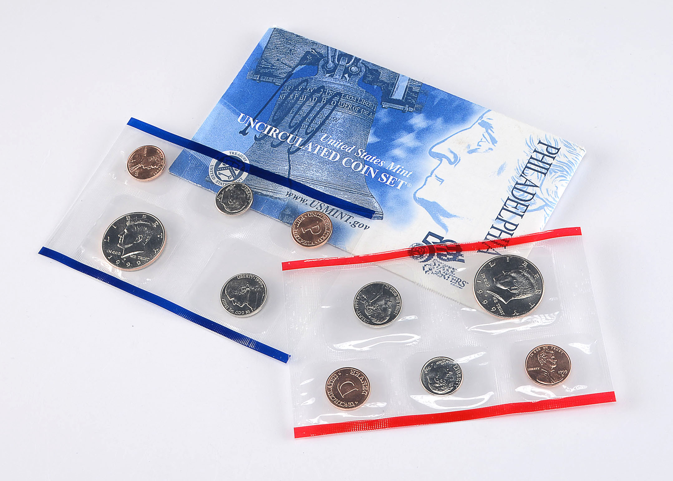 1999 Uncirculated Denver and Philadelphia Mint Sets