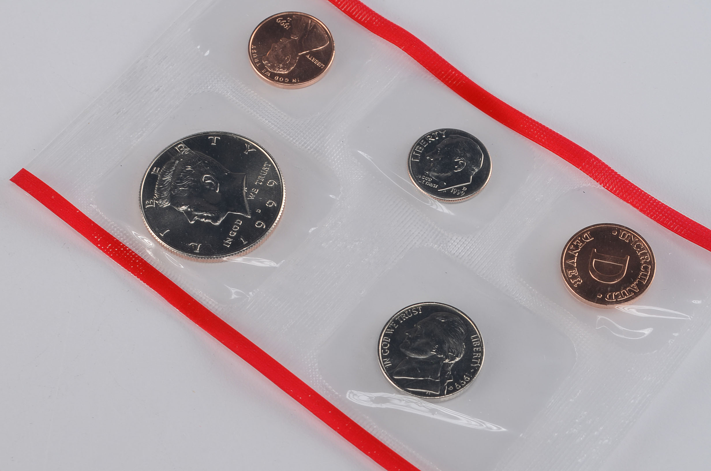 1999 Uncirculated Denver and Philadelphia Mint Sets