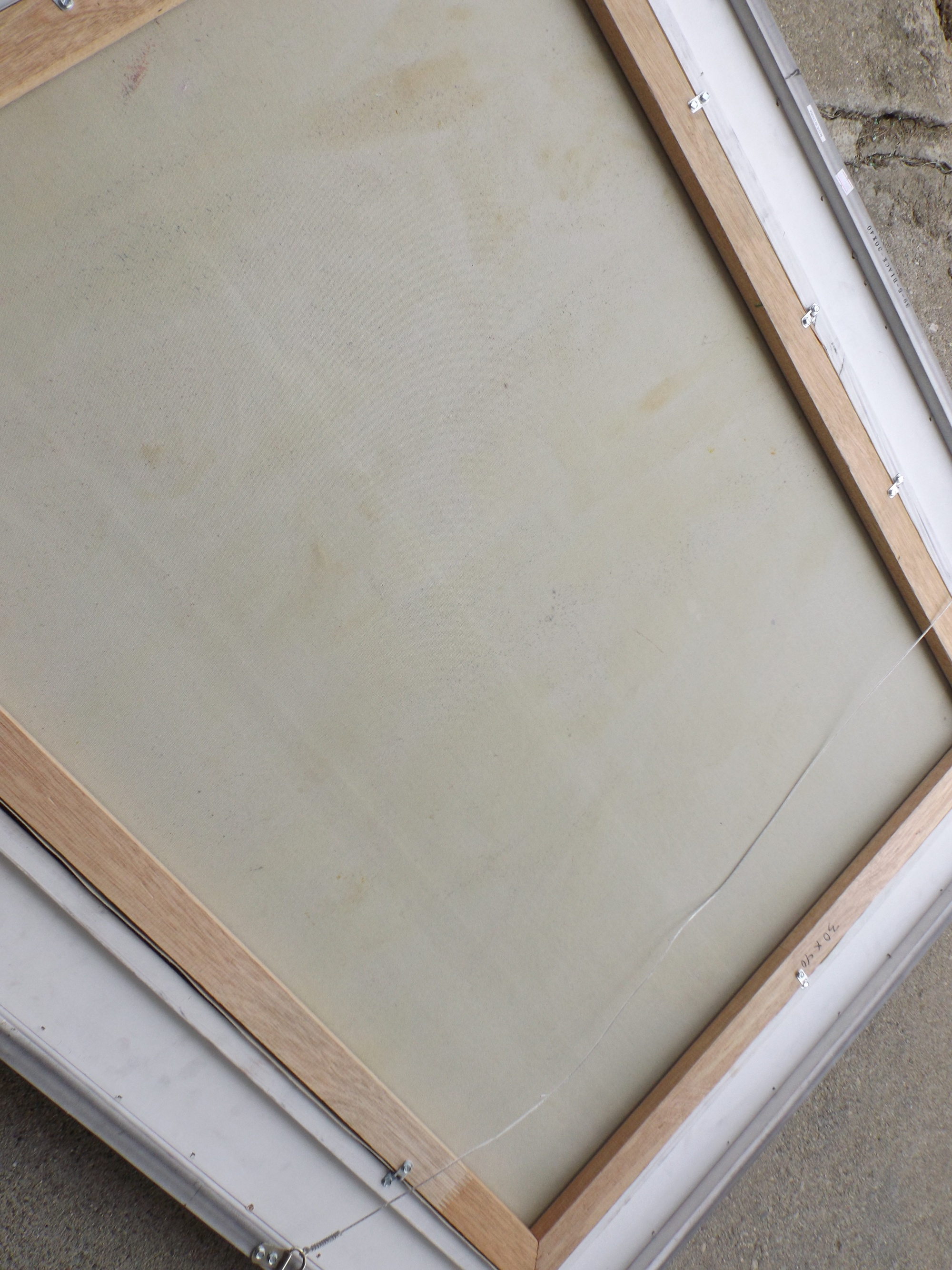 Original Oil on Canvas of a Mill Stream