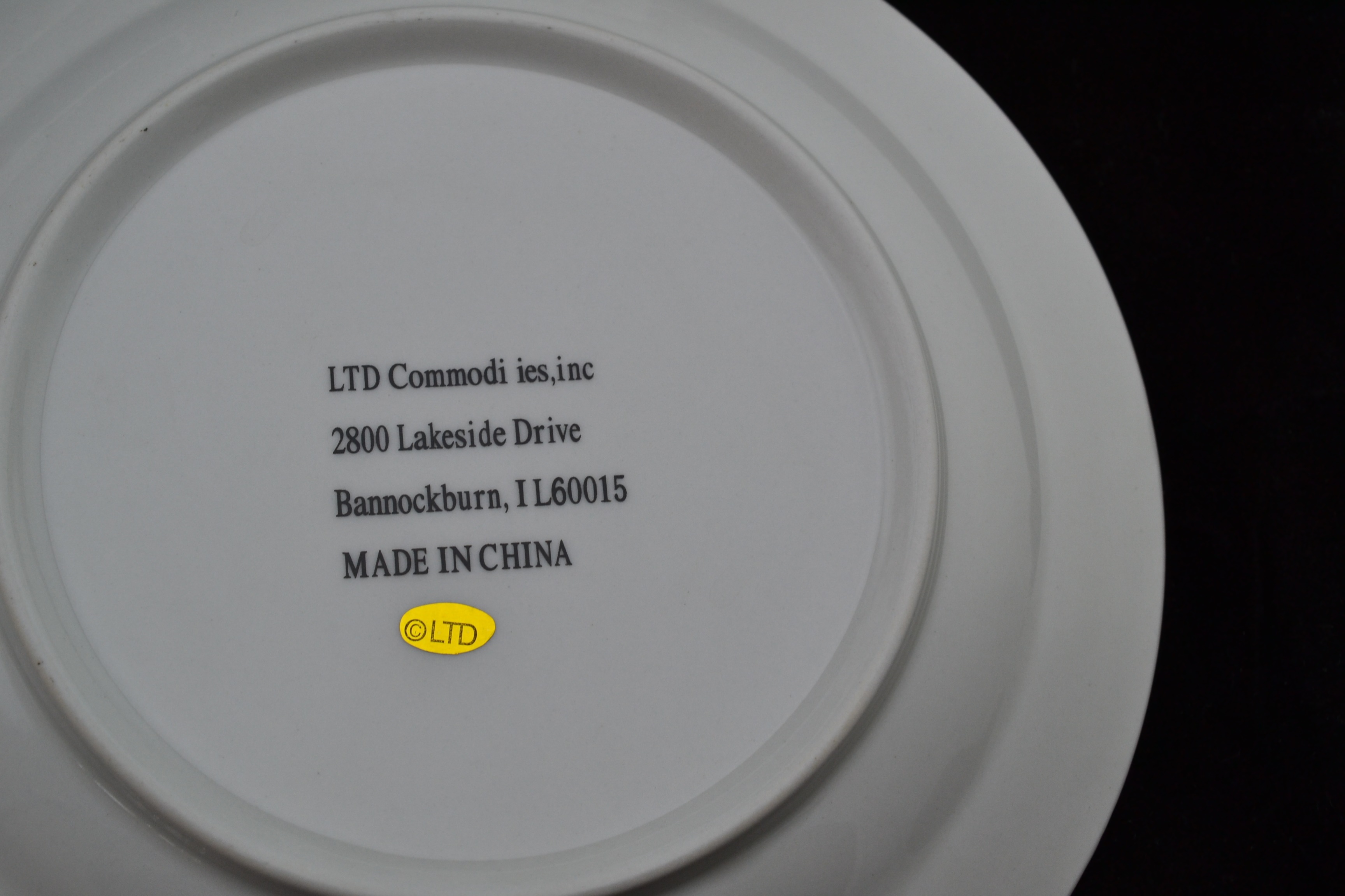 Set of Eight Reindeer Dessert Plate & Mugs by LTD Commodities