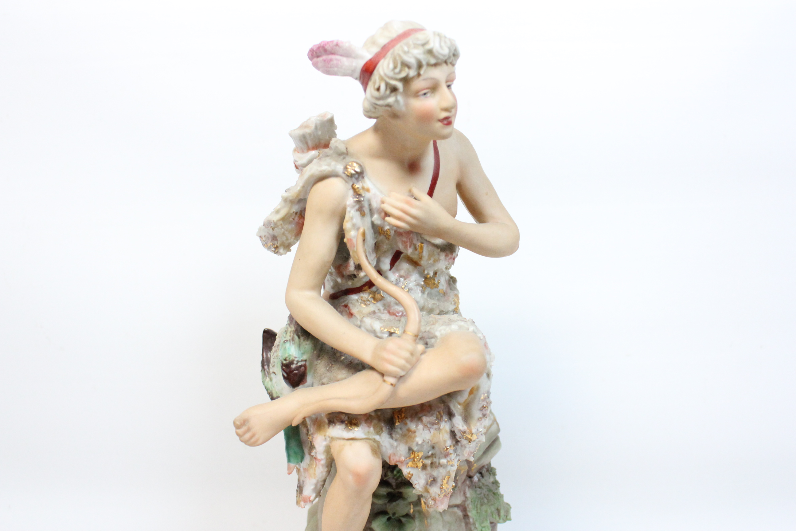 Porcelain Artemis Figurine