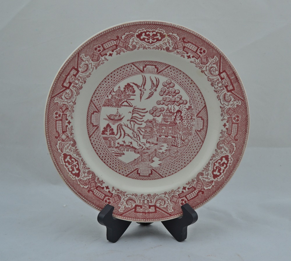 Vintage Royal China Red Willow Ware Pieces