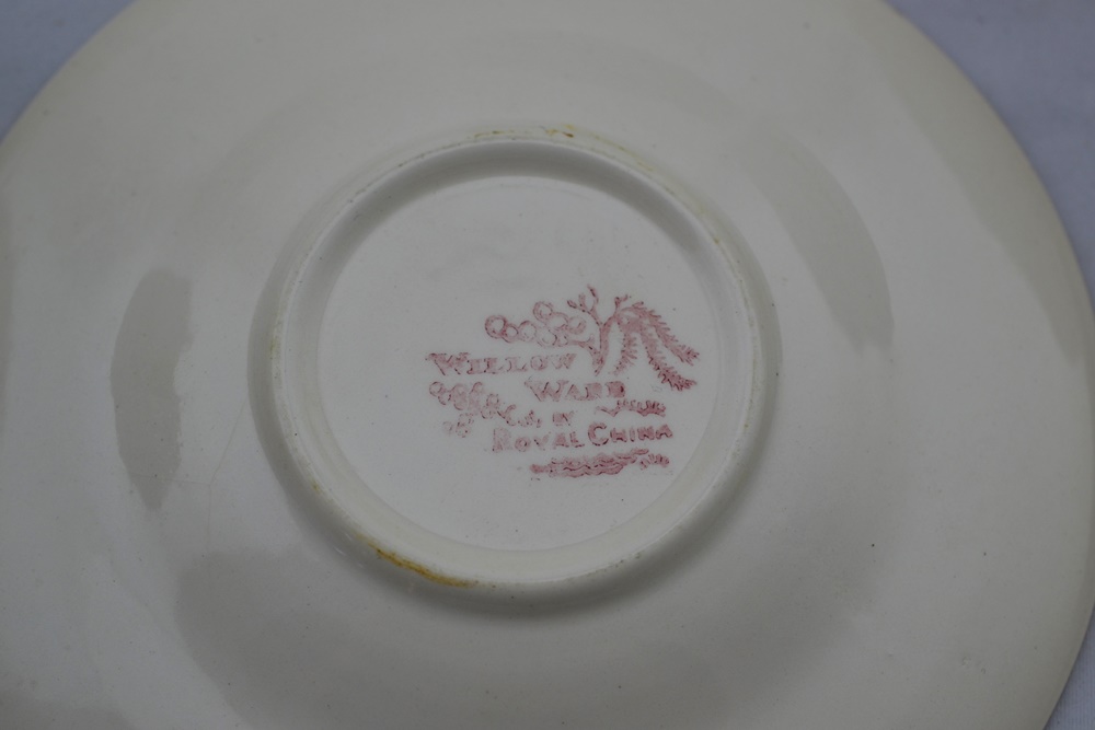 Vintage Royal China Red Willow Ware Pieces