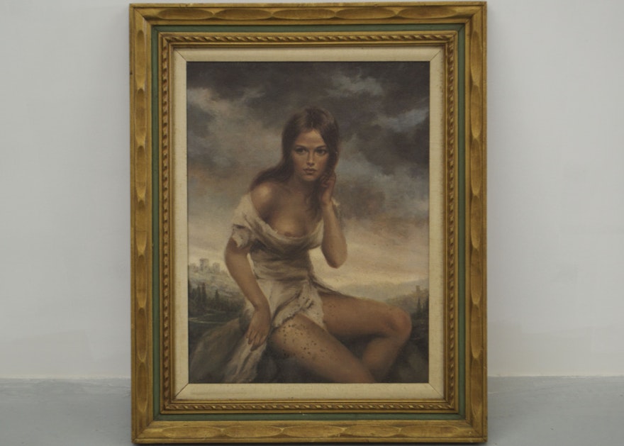 Framed Canvas Print of "Broken Silence" by Joseph Wallace King