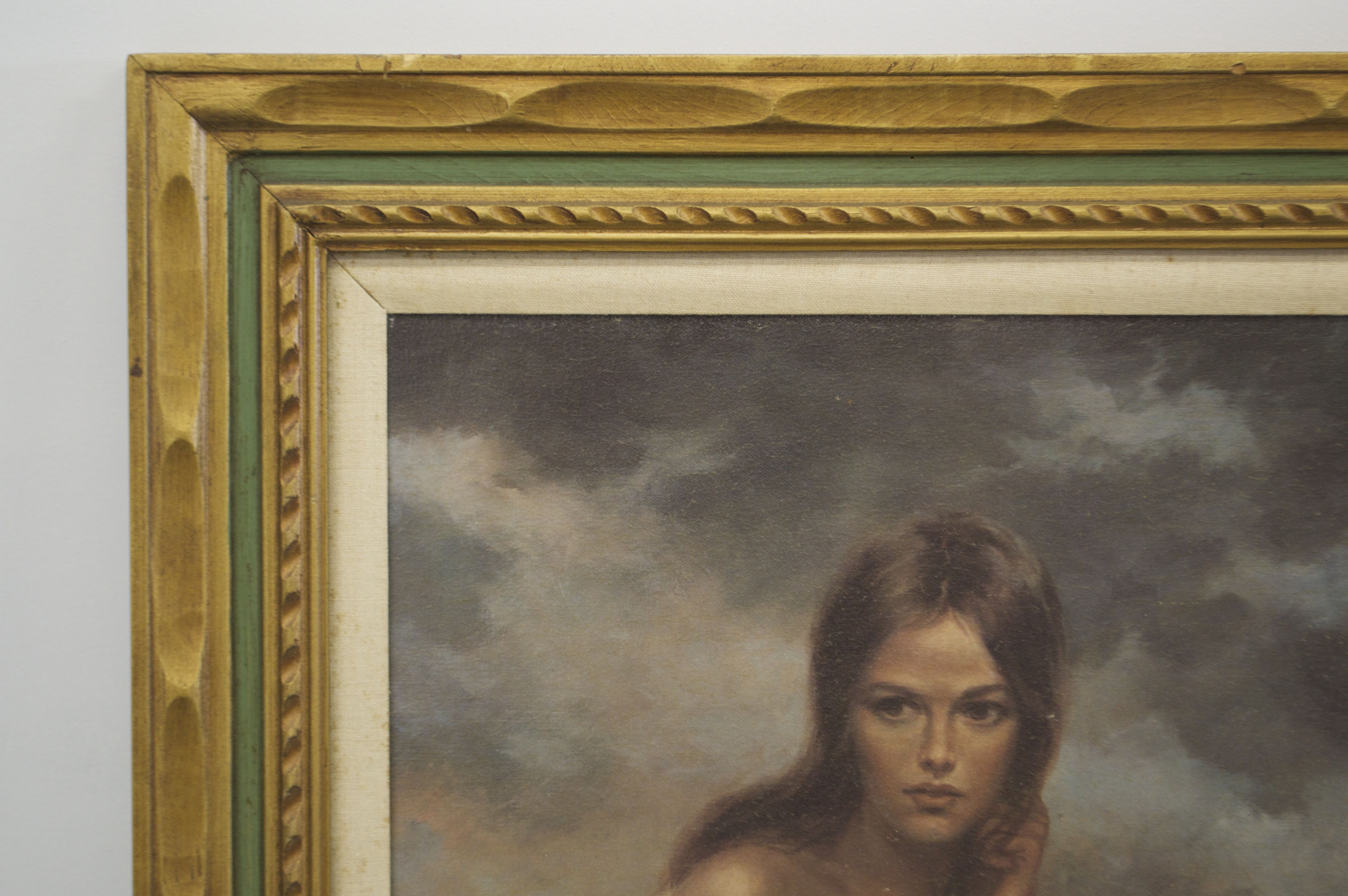 Framed Canvas Print of "Broken Silence" by Joseph Wallace King