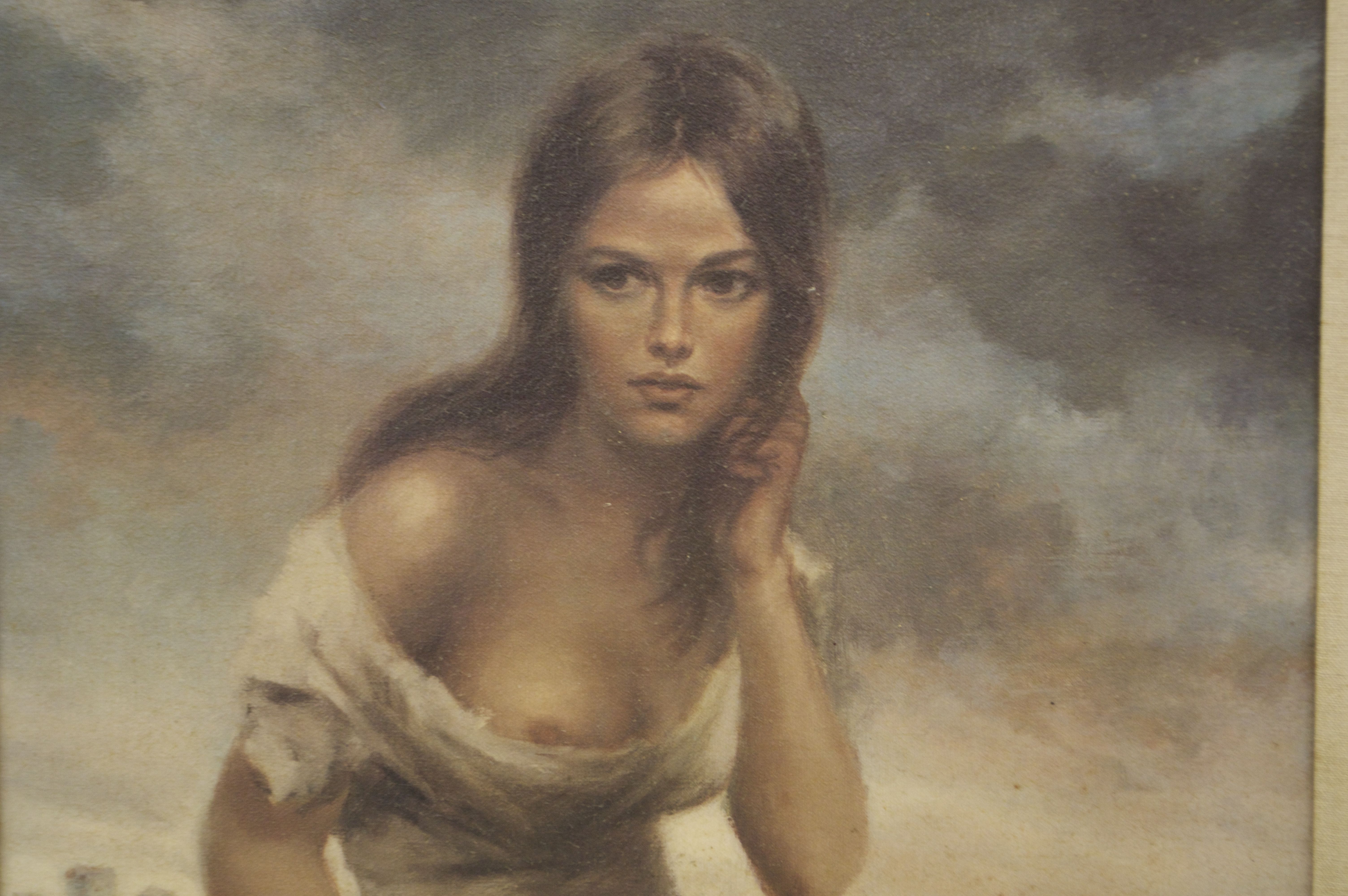 Framed Canvas Print of "Broken Silence" by Joseph Wallace King