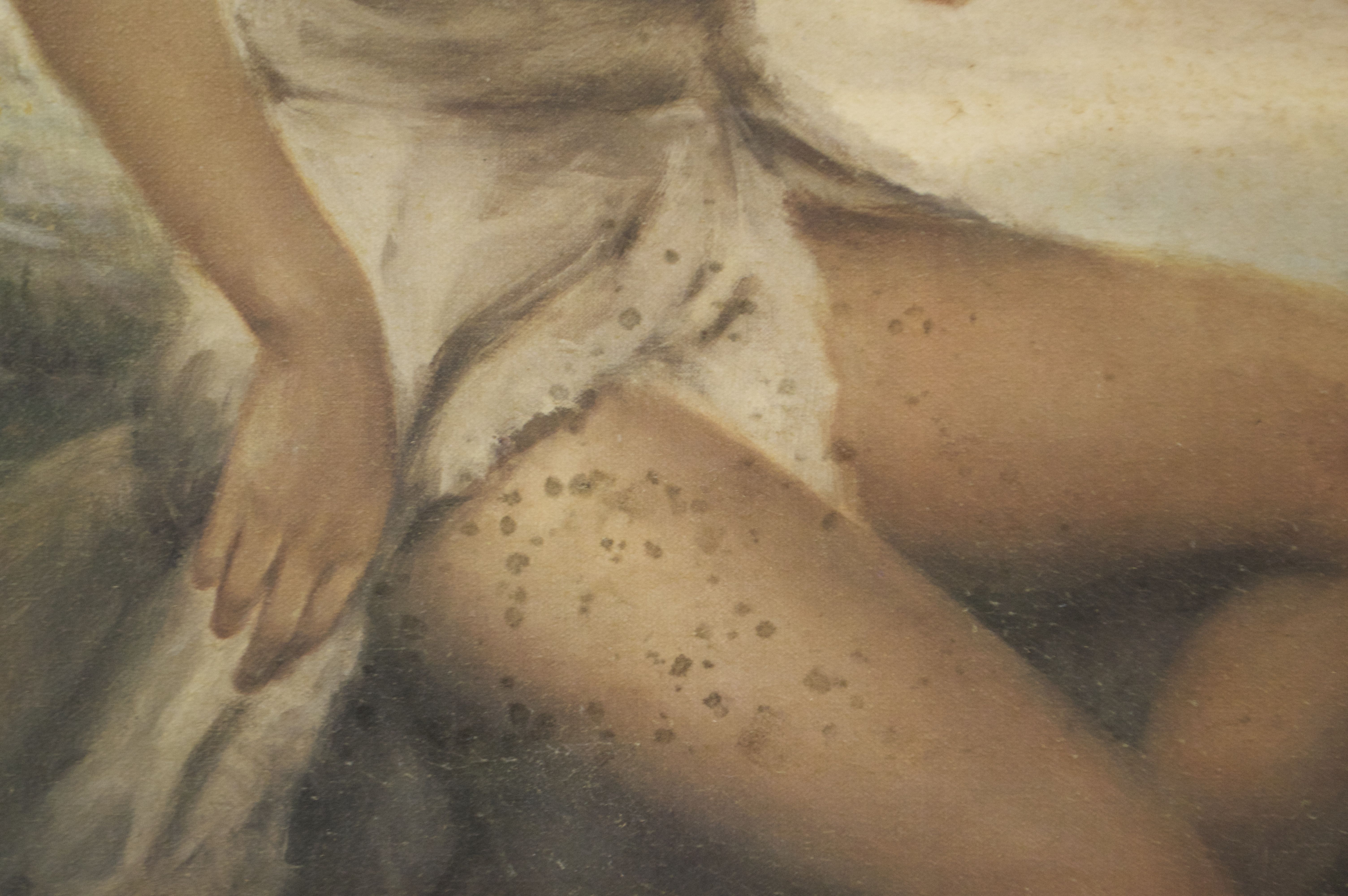 Framed Canvas Print of "Broken Silence" by Joseph Wallace King