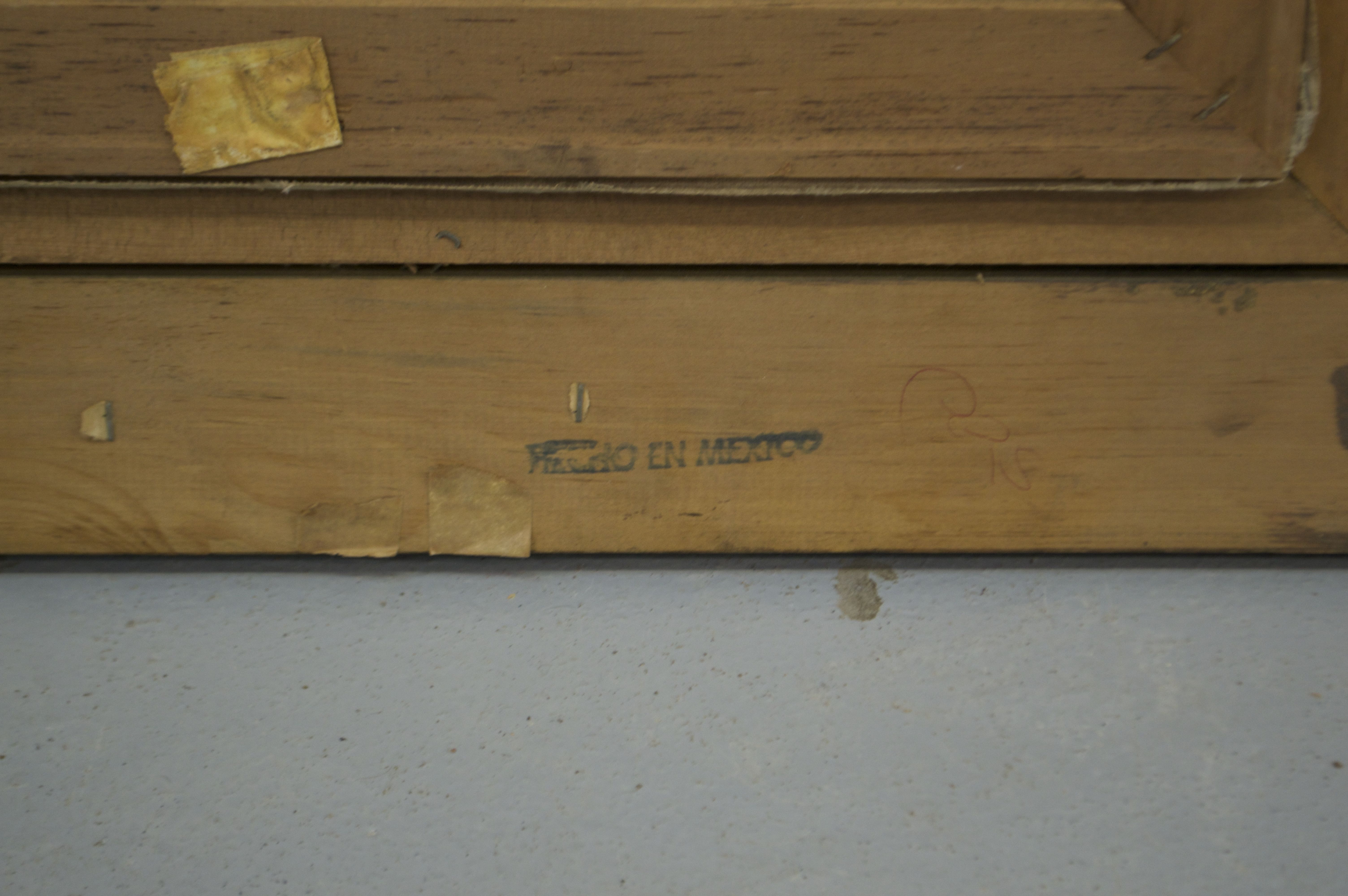 Framed Canvas Print of "Broken Silence" by Joseph Wallace King