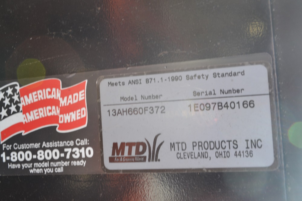 1998 Yard Machines by MTD Lawn Tractor