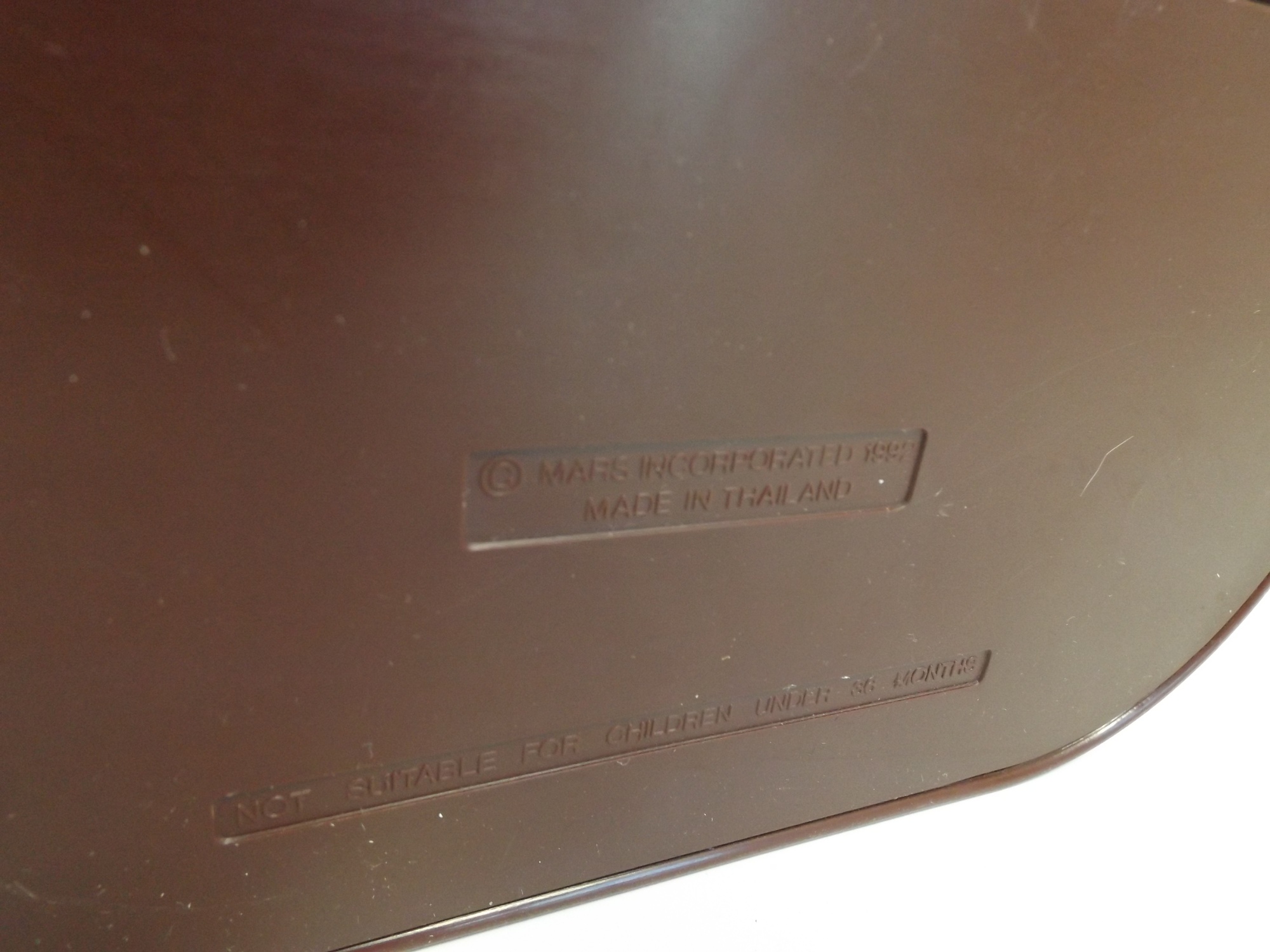 1992 Bright Yellow M & M Peanut Dispenser