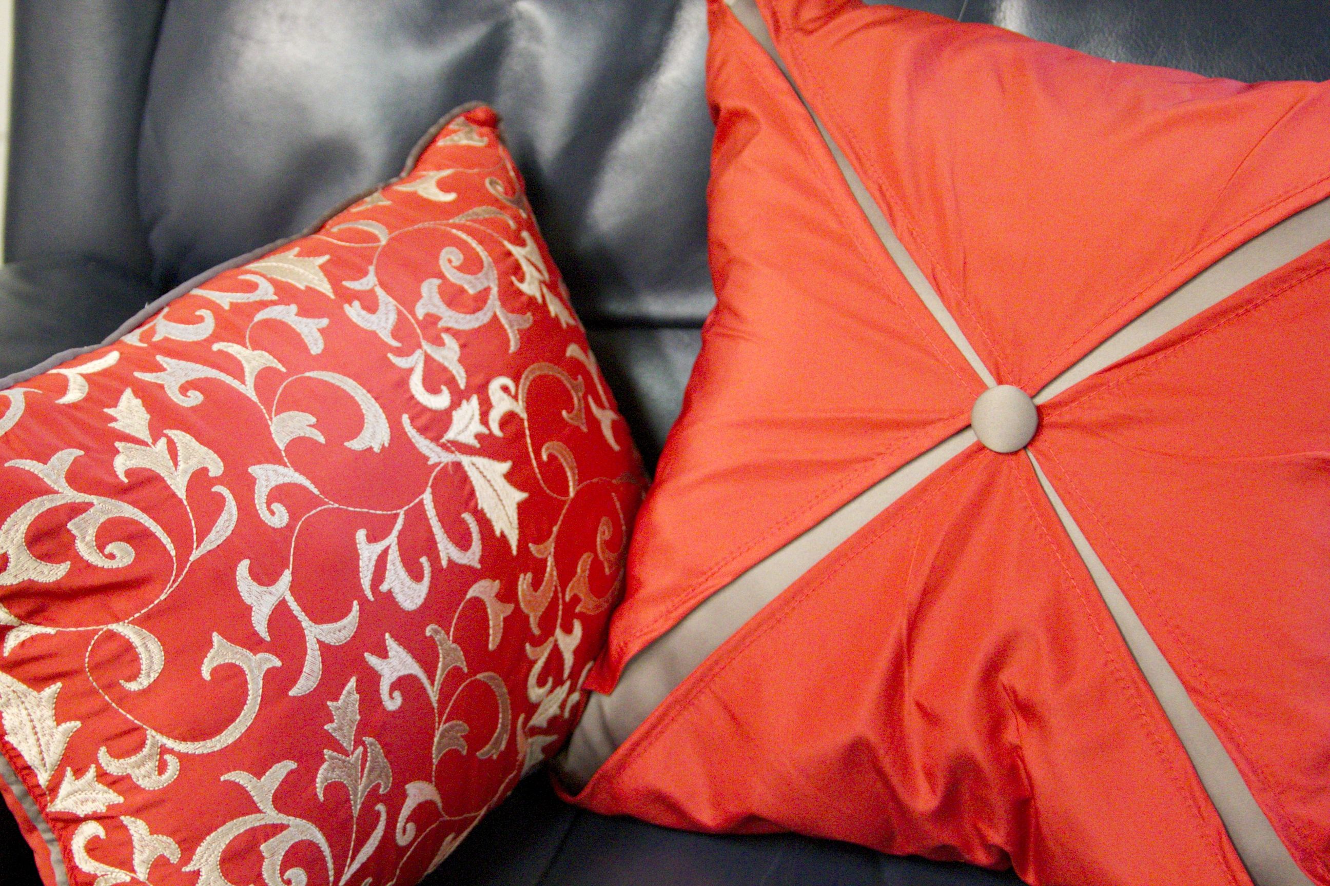 Navy Blue Leather Barcalounger Recliner