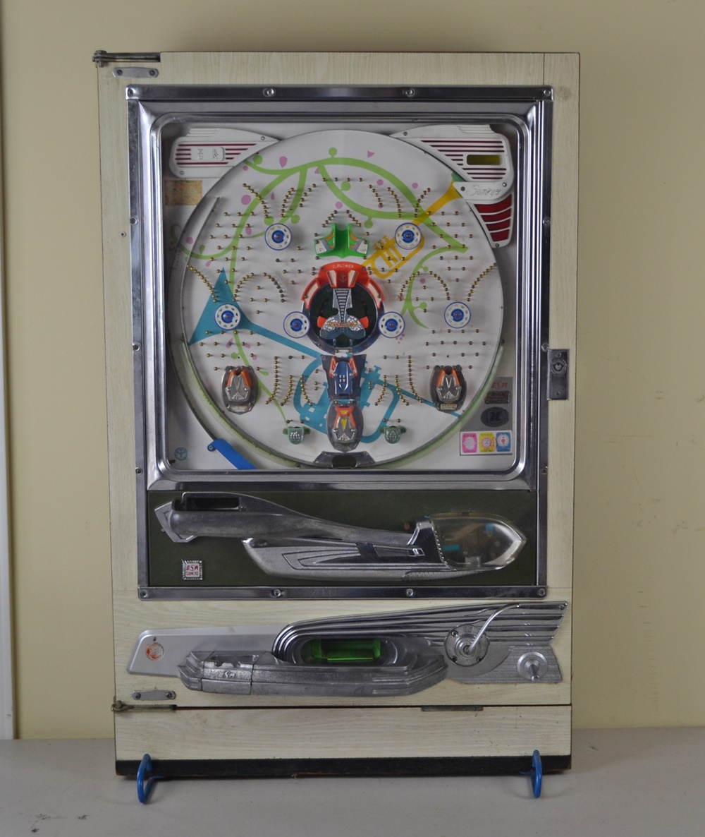 Vintage 1970s Sankyo "Flower" Pachinko Machine