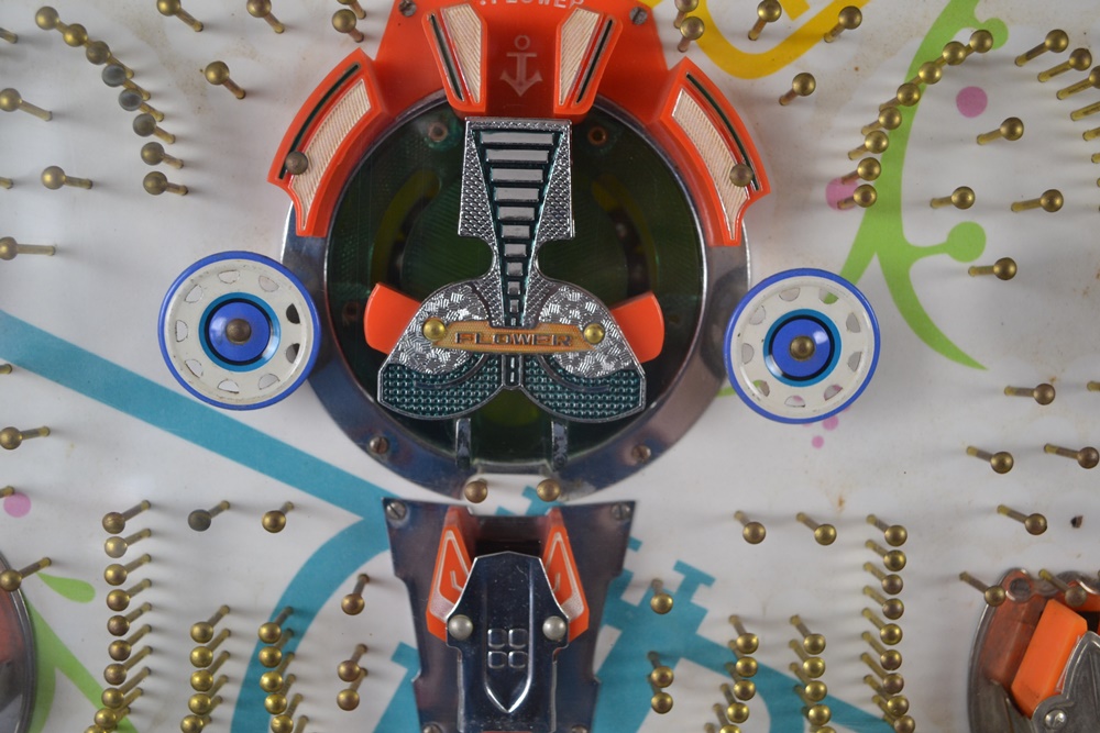 Vintage 1970s Sankyo "Flower" Pachinko Machine