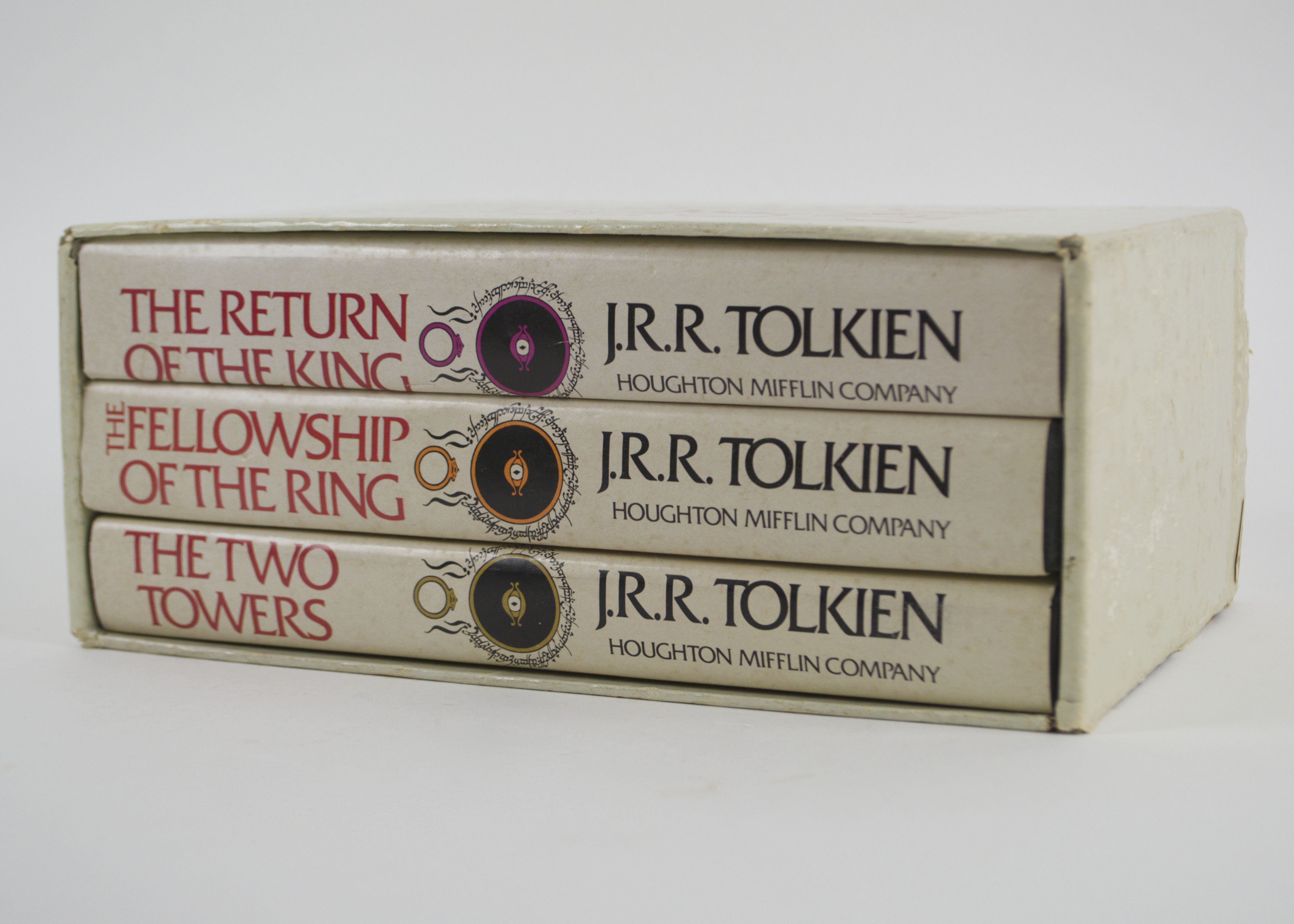 Vintage 1978 Hardcover "Lord of the Rings" Book Box Set