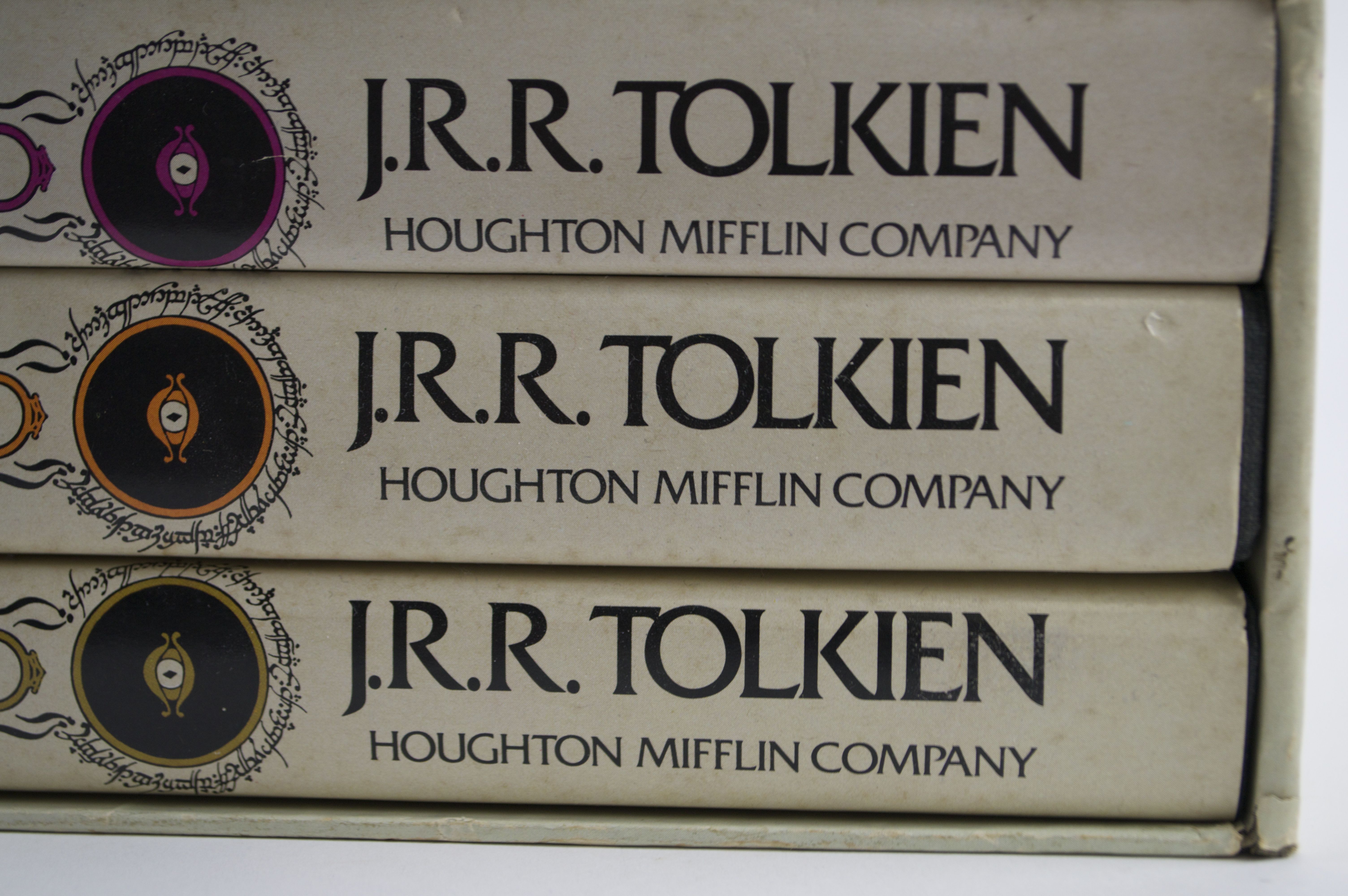 Vintage 1978 Hardcover "Lord of the Rings" Book Box Set