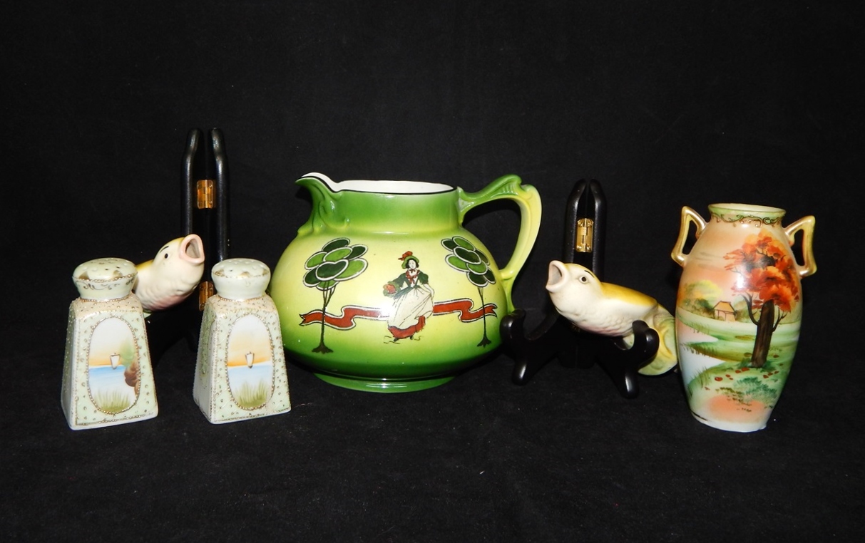 Asian Hand-Painted Items