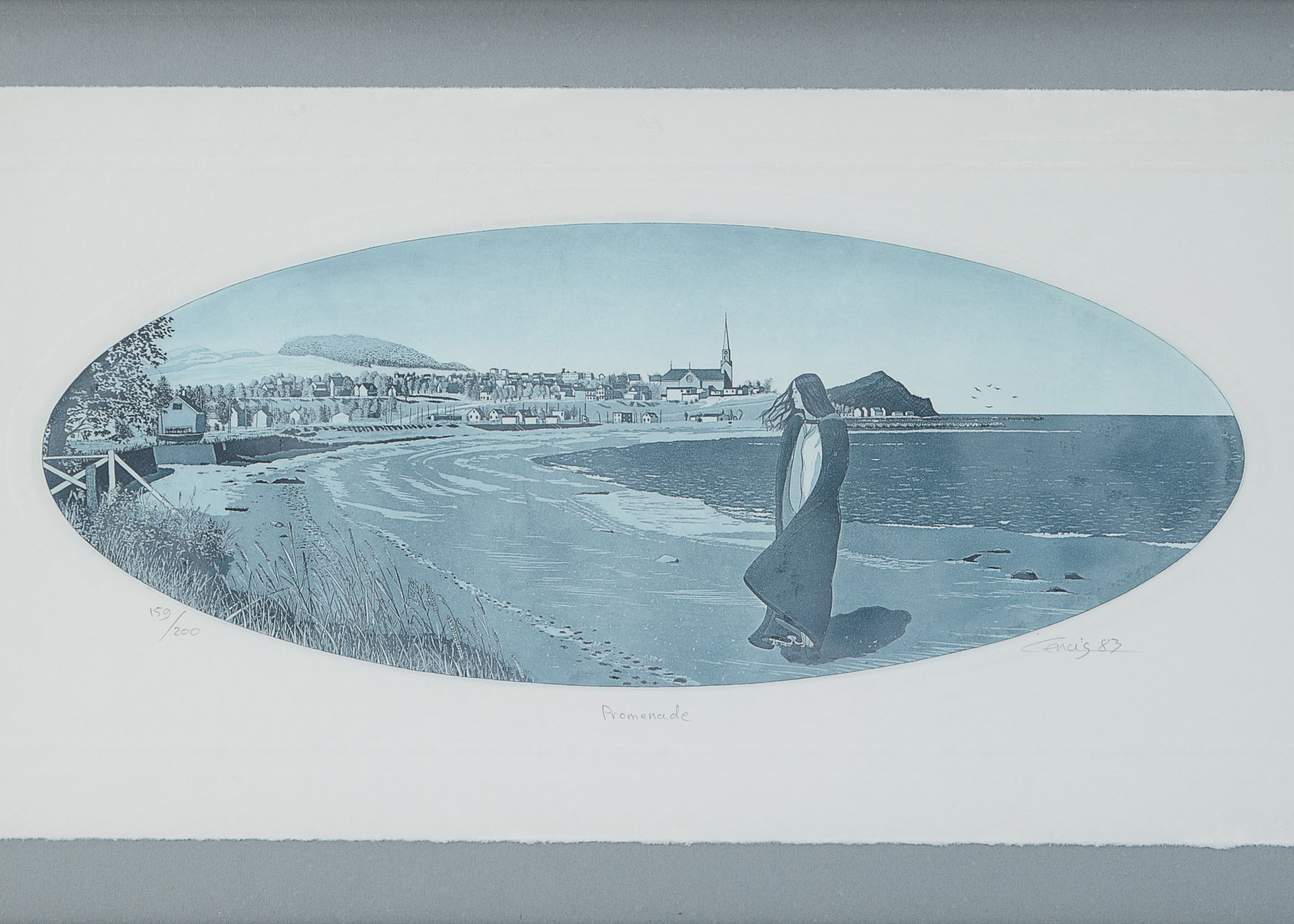 Original Jean Cencig Etching